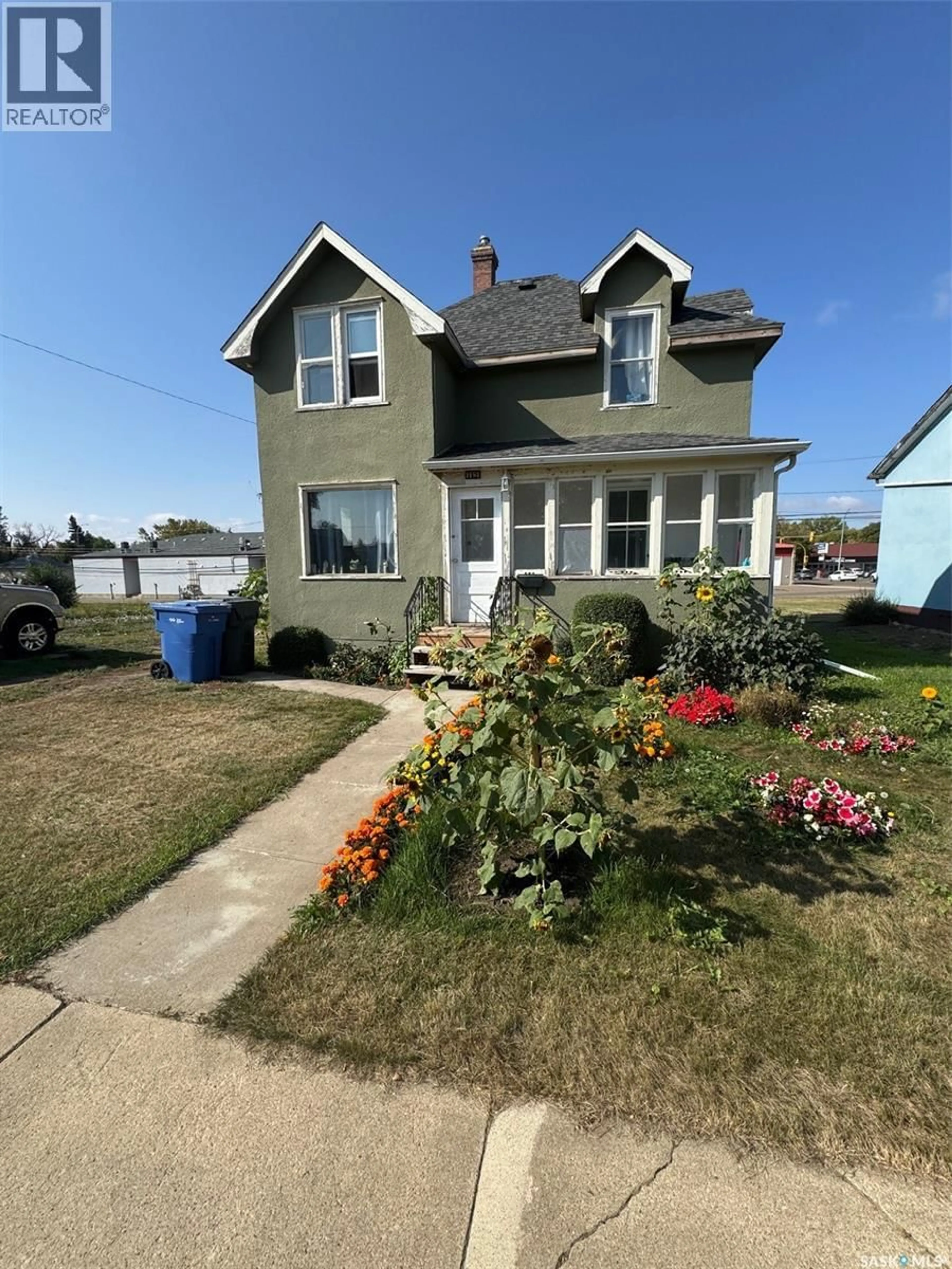 Home with vinyl exterior material, street for 1481 101ST STREET, North Battleford Saskatchewan S9A1A1