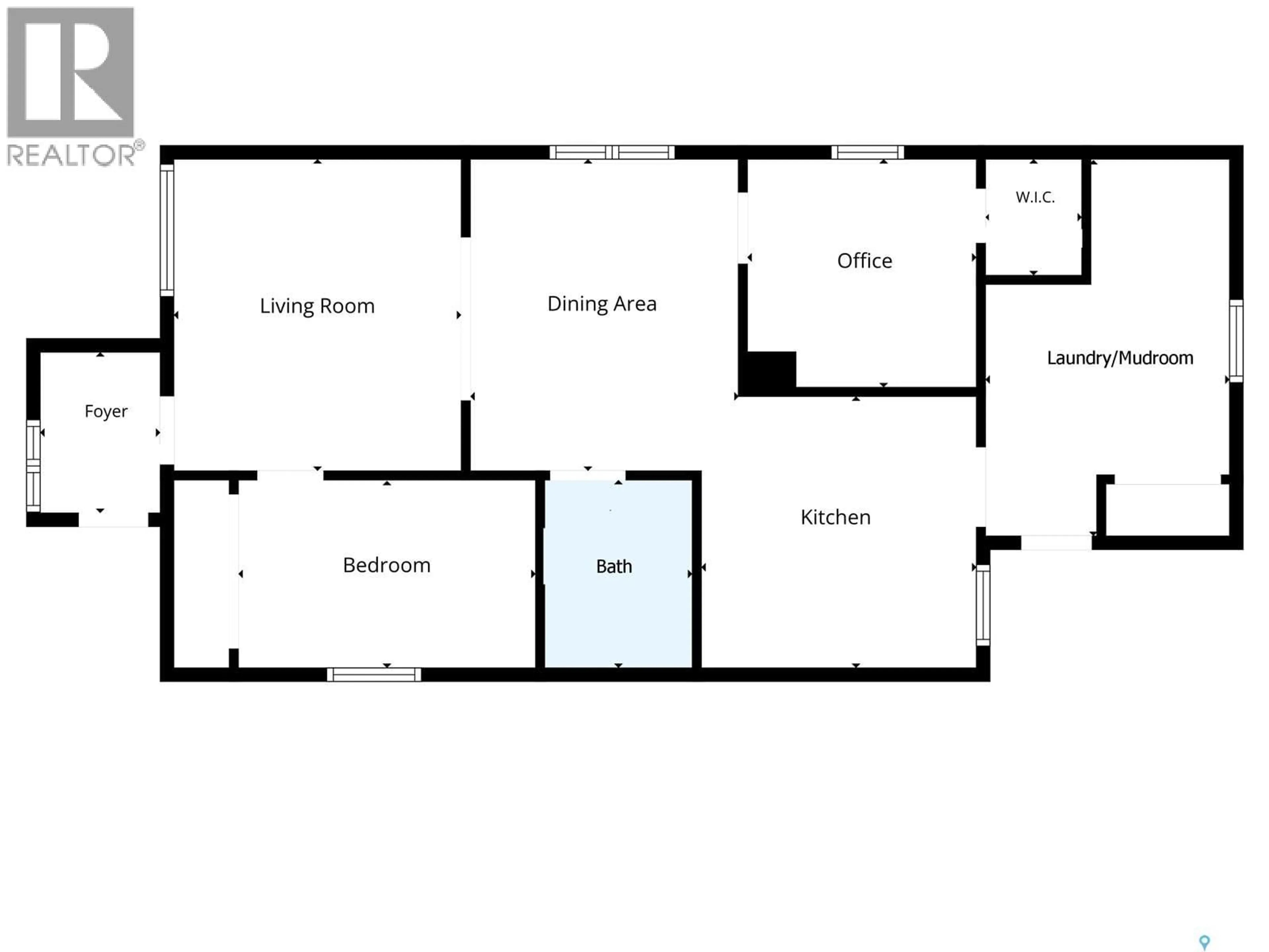 Floor plan for 1135 K AVENUE, Saskatoon Saskatchewan S7M2G4