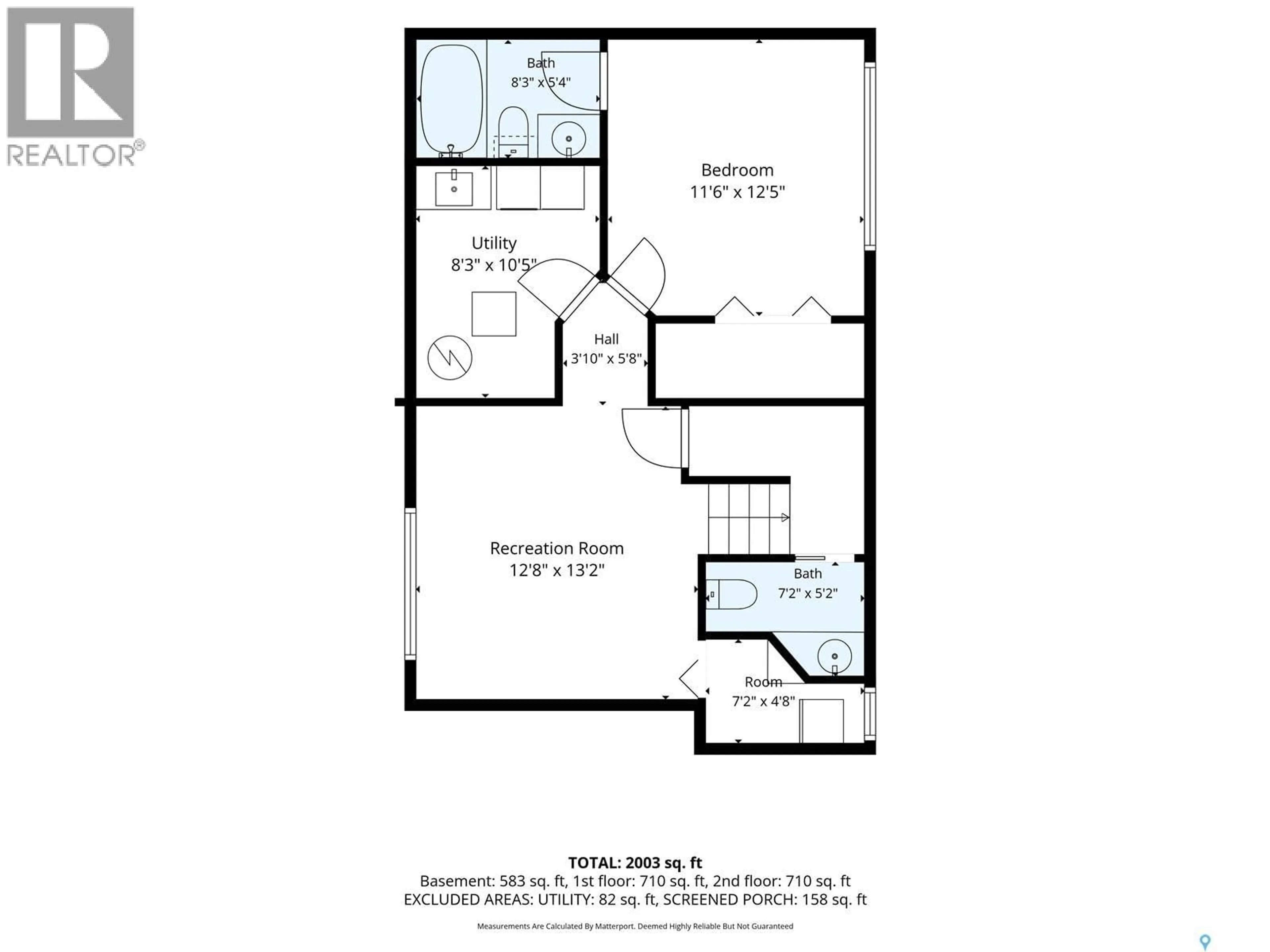 Floor plan for 163 BLAKENEY CRESCENT, Saskatoon Saskatchewan S7L7N5