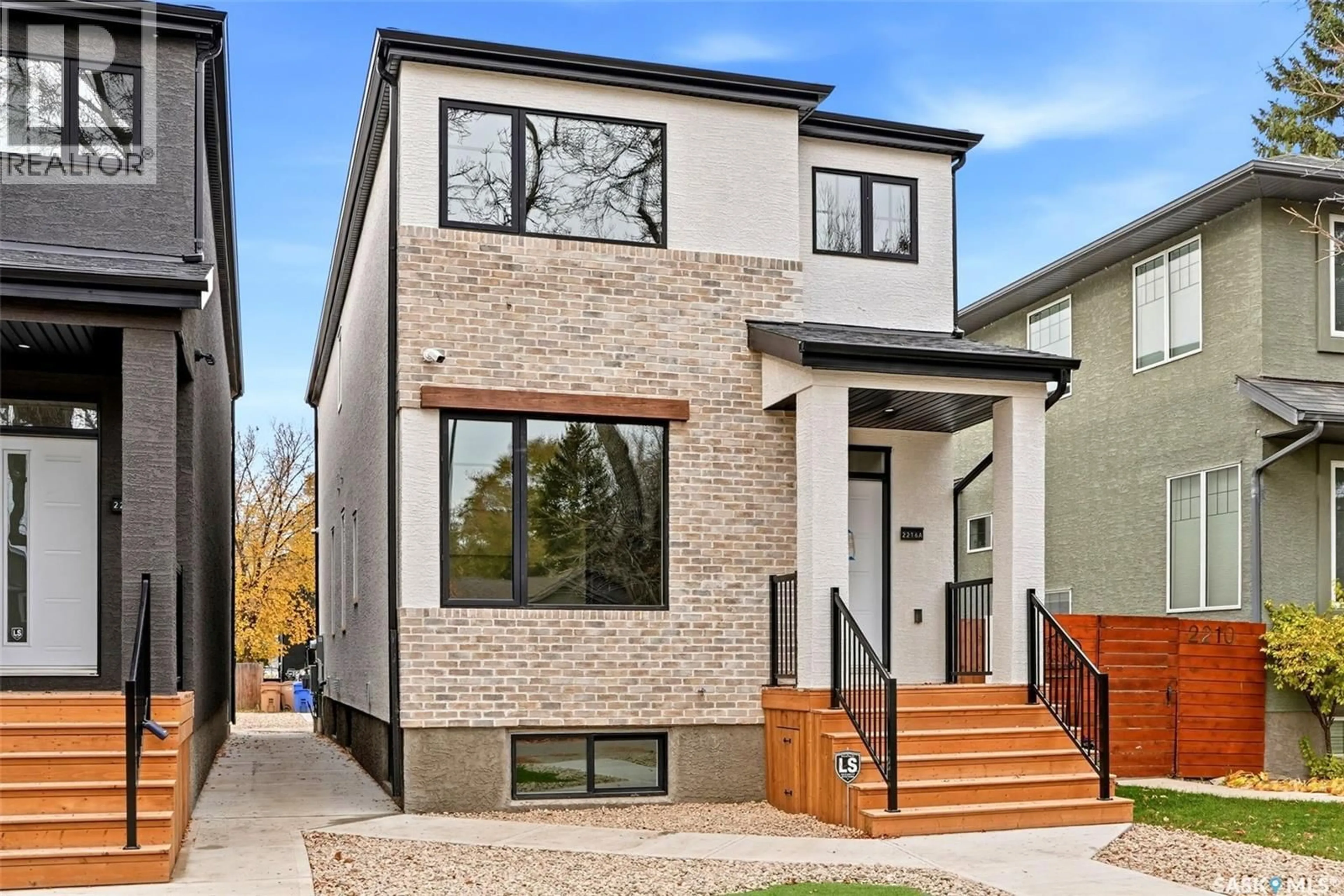 Home with brick exterior material, street for 2216 KING STREET, Regina Saskatchewan S4T4H1