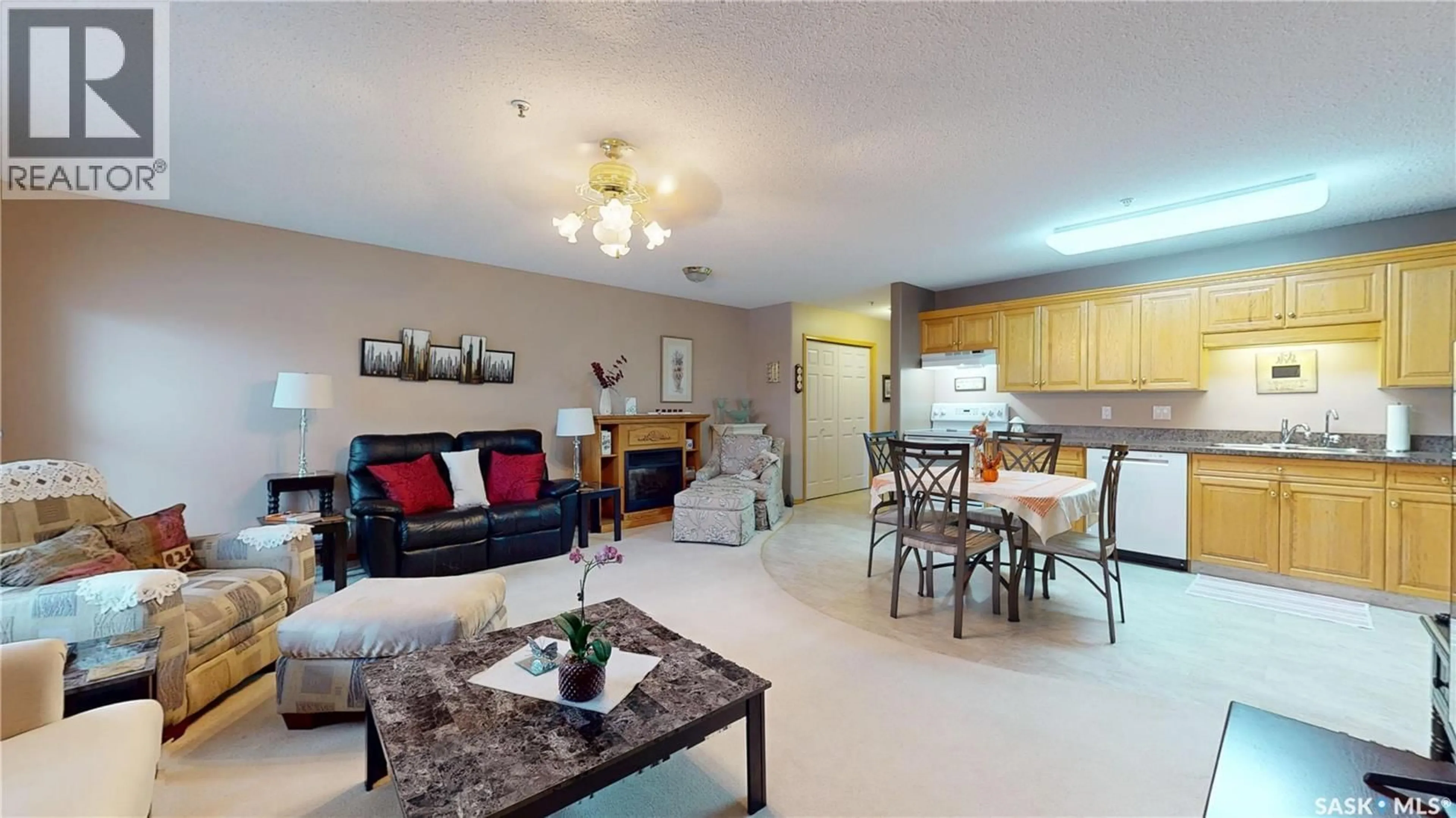 Living room with furniture, ceramic/tile floor for 304 - 2930 ARENS ROAD, Regina Saskatchewan S4V1N8