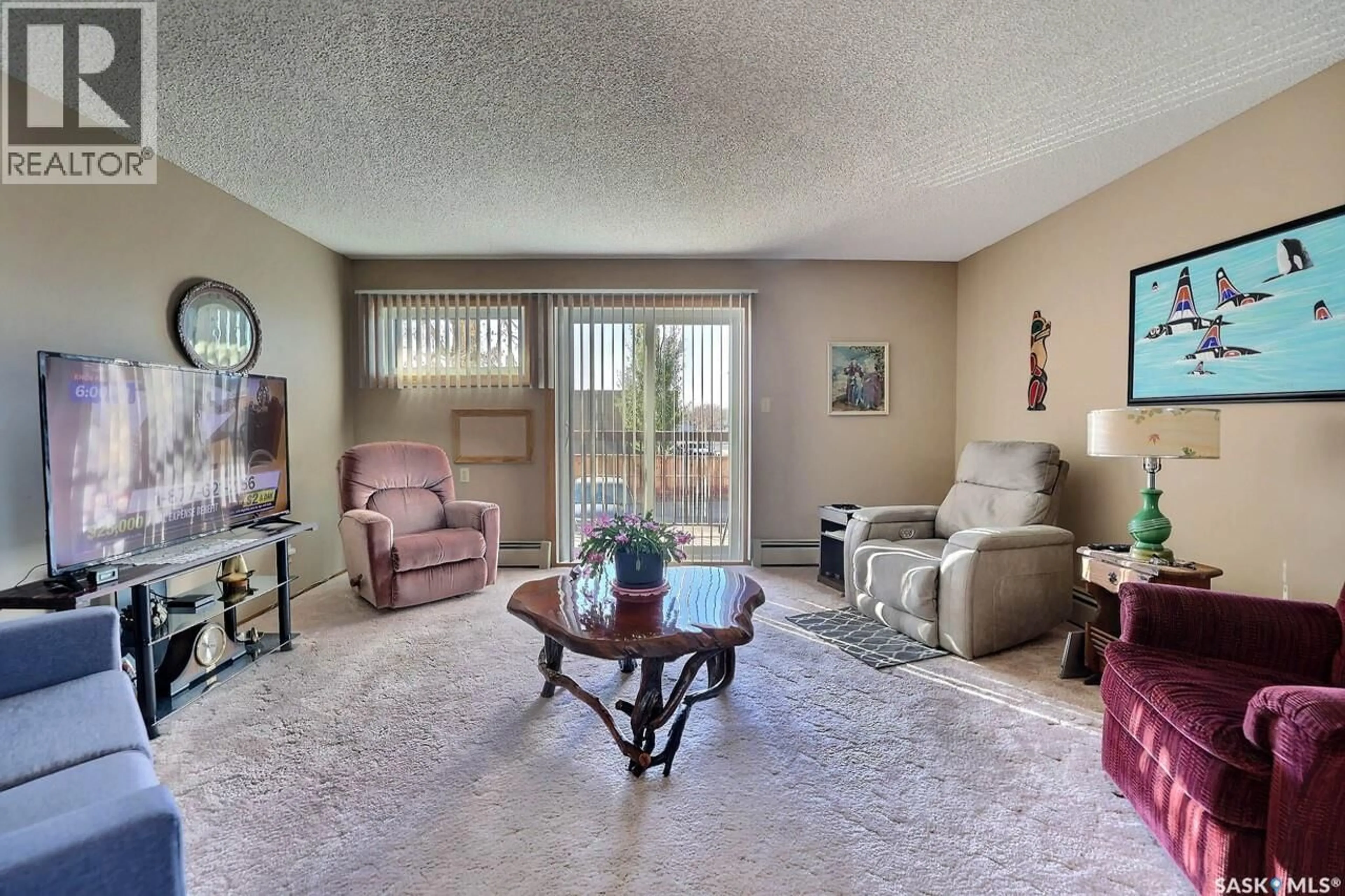 Living room with furniture, unknown for 102 - 1130 RADWAY STREET, Regina Saskatchewan S4X4J5