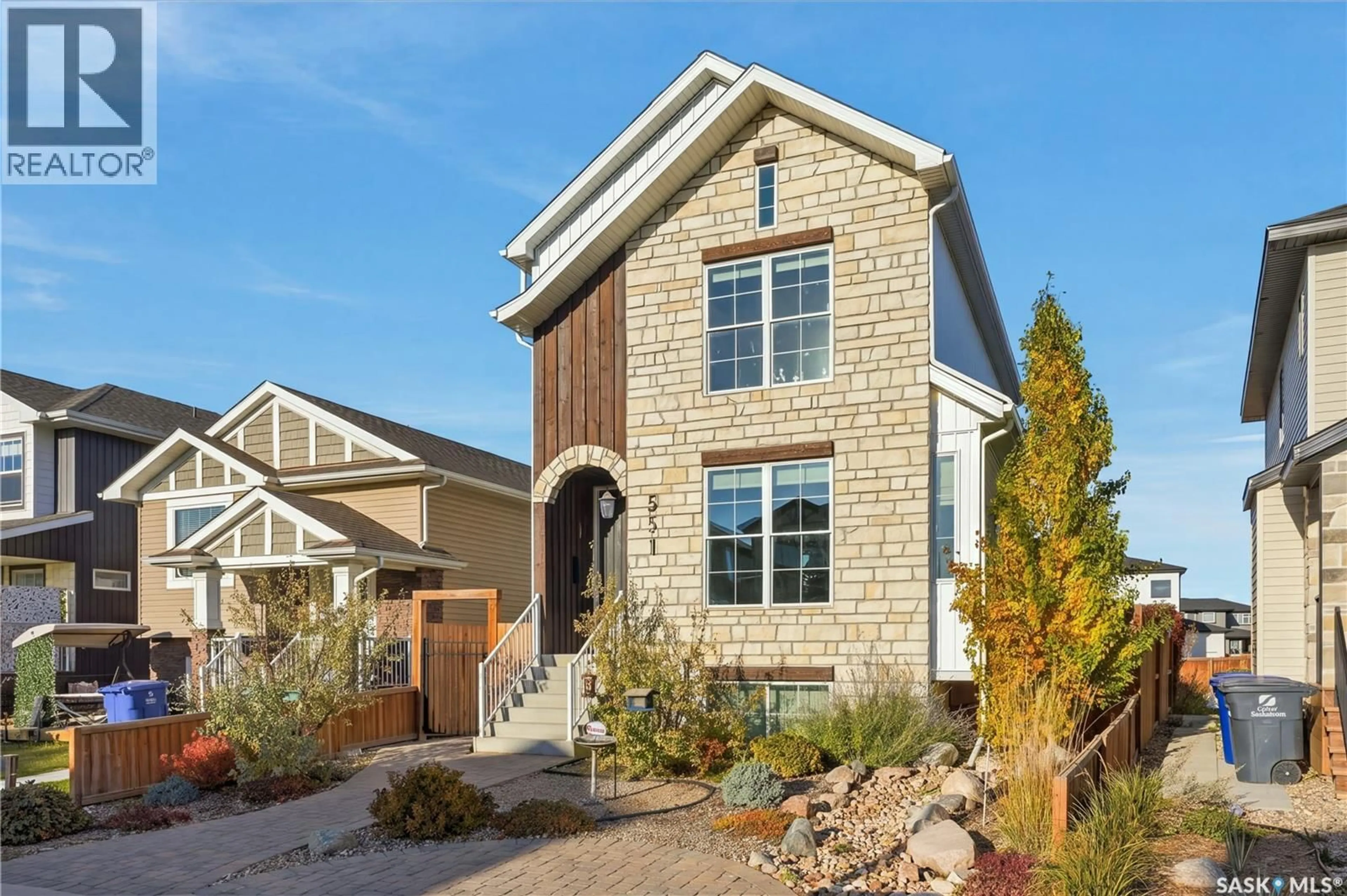 Home with brick exterior material, street for 551 FAST WAY, Saskatoon Saskatchewan S7W0X1