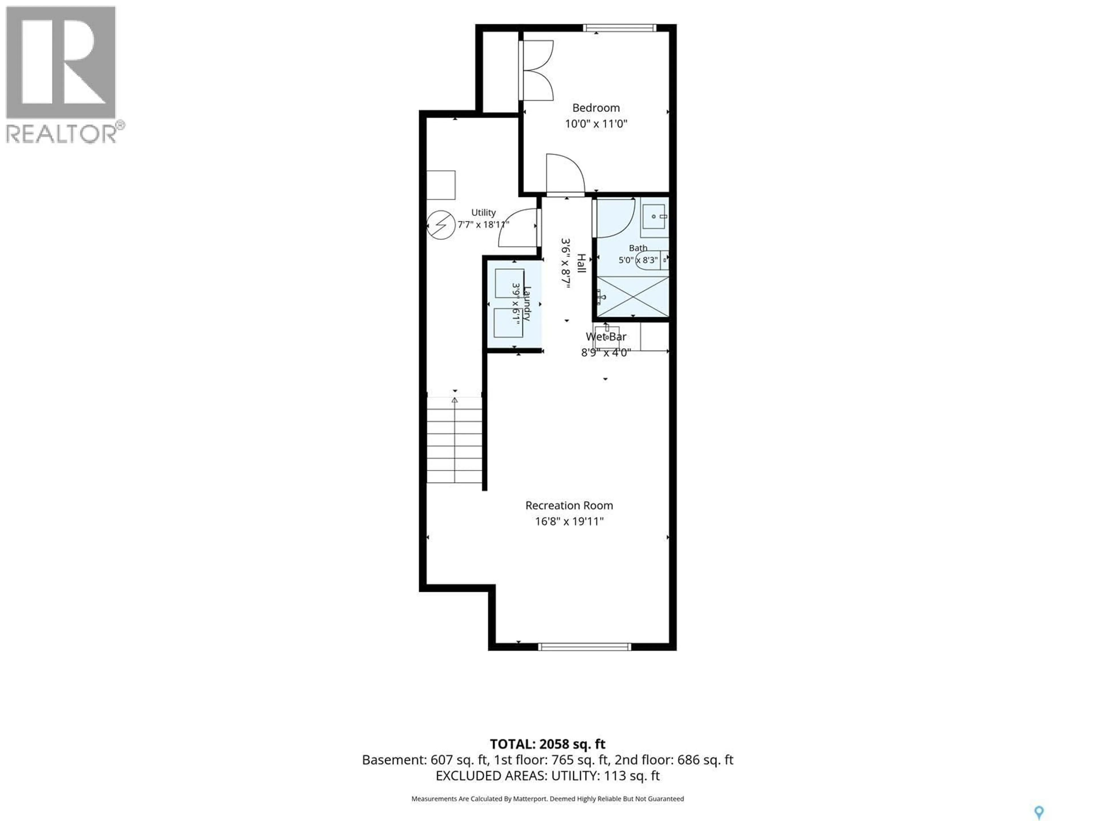 Floor plan for 551 FAST WAY, Saskatoon Saskatchewan S7W0X1