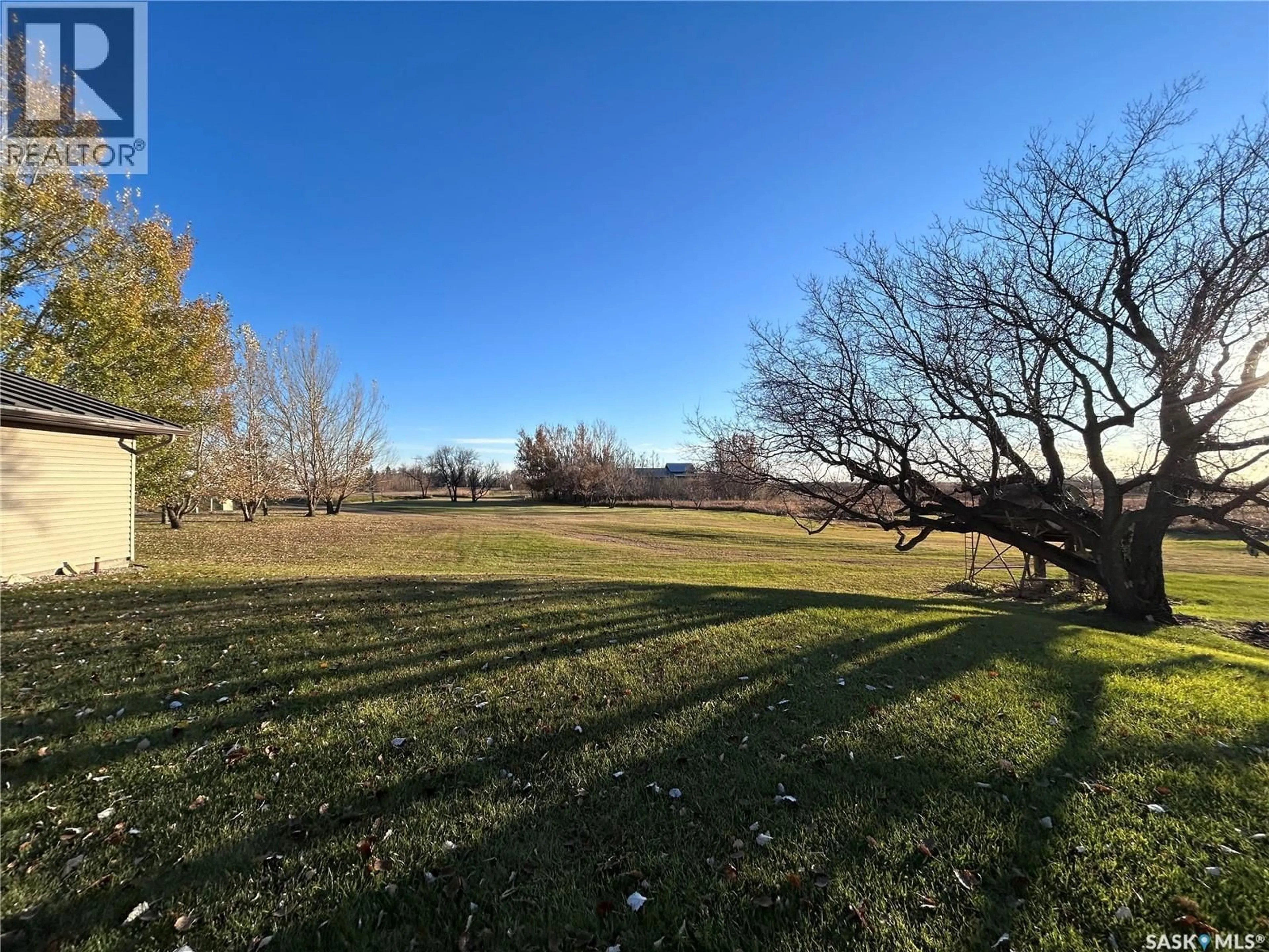 A pic from outside/outdoor area/front of a property/back of a property/a pic from drone, forest/trees view for 70.13 MARYFIELD ACREAGE, Maryfield Saskatchewan S0G3K0