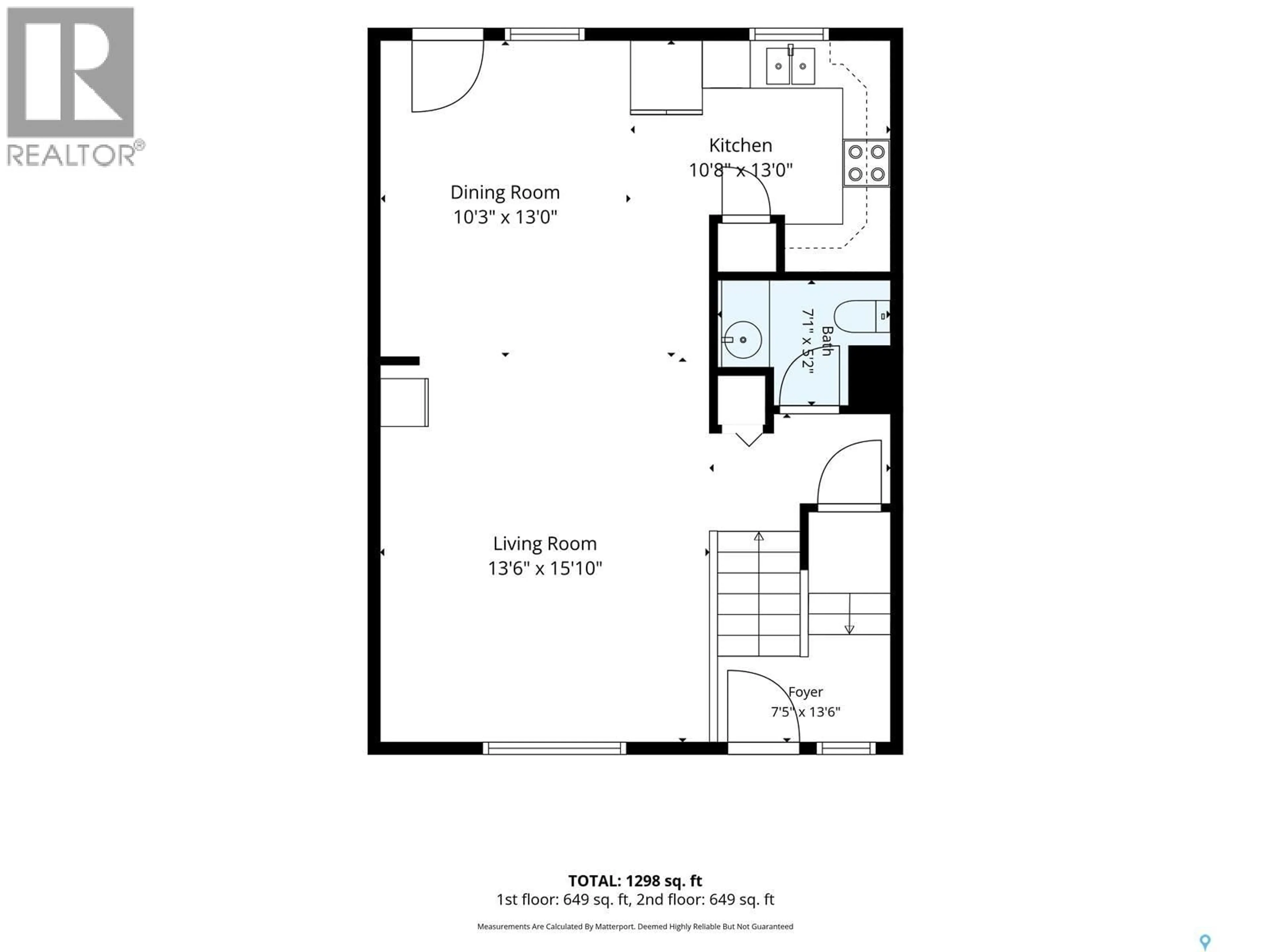 Floor plan for 7 132 HIEBERT CRESCENT, Martensville Saskatchewan S0K2T2