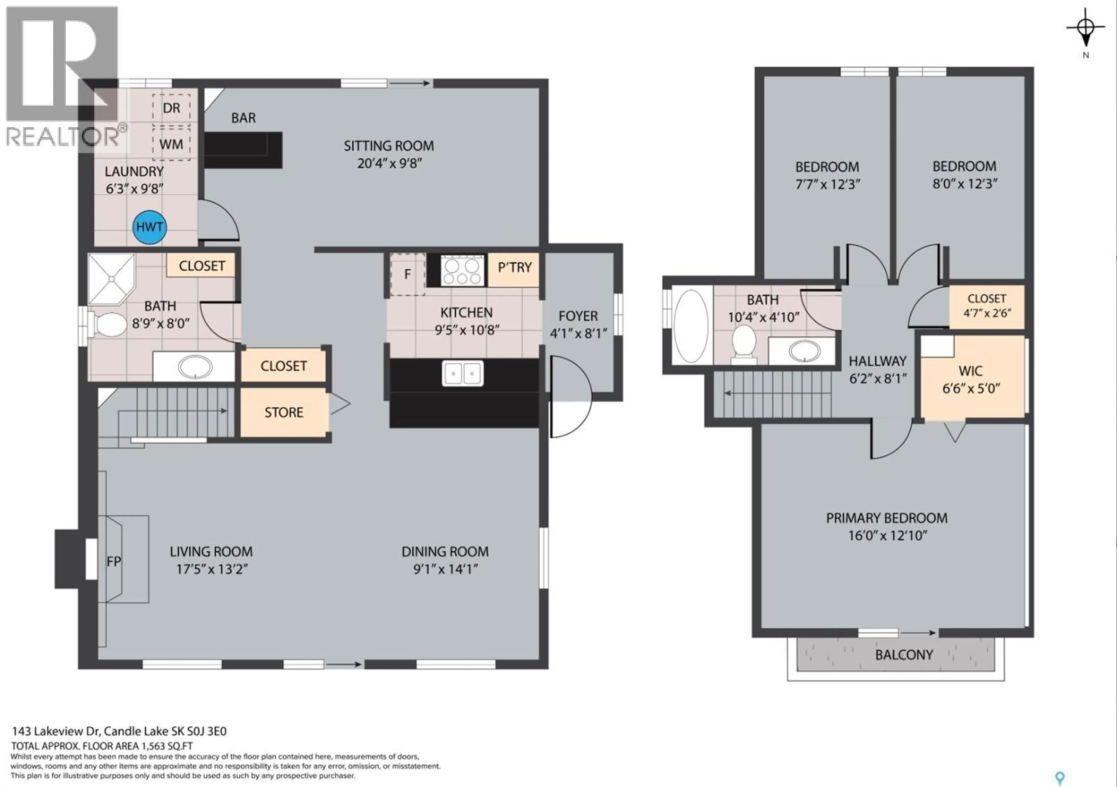 Floor plan for 143 LAKEVIEW DRIVE, Candle Lake Saskatchewan S0J3E0
