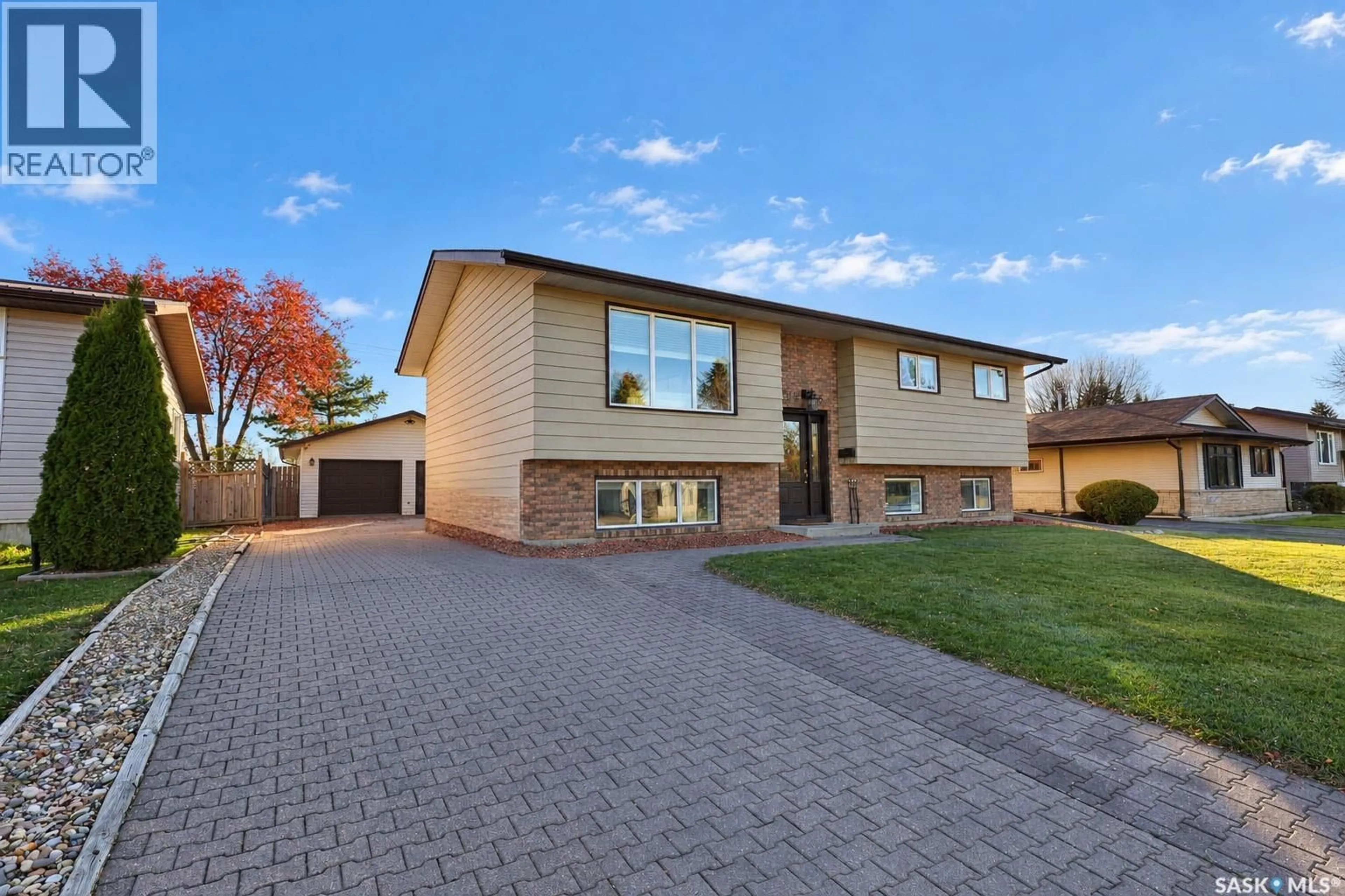 Home with brick exterior material, street for 3375 DENT CRESCENT, Prince Albert Saskatchewan S6V7H1