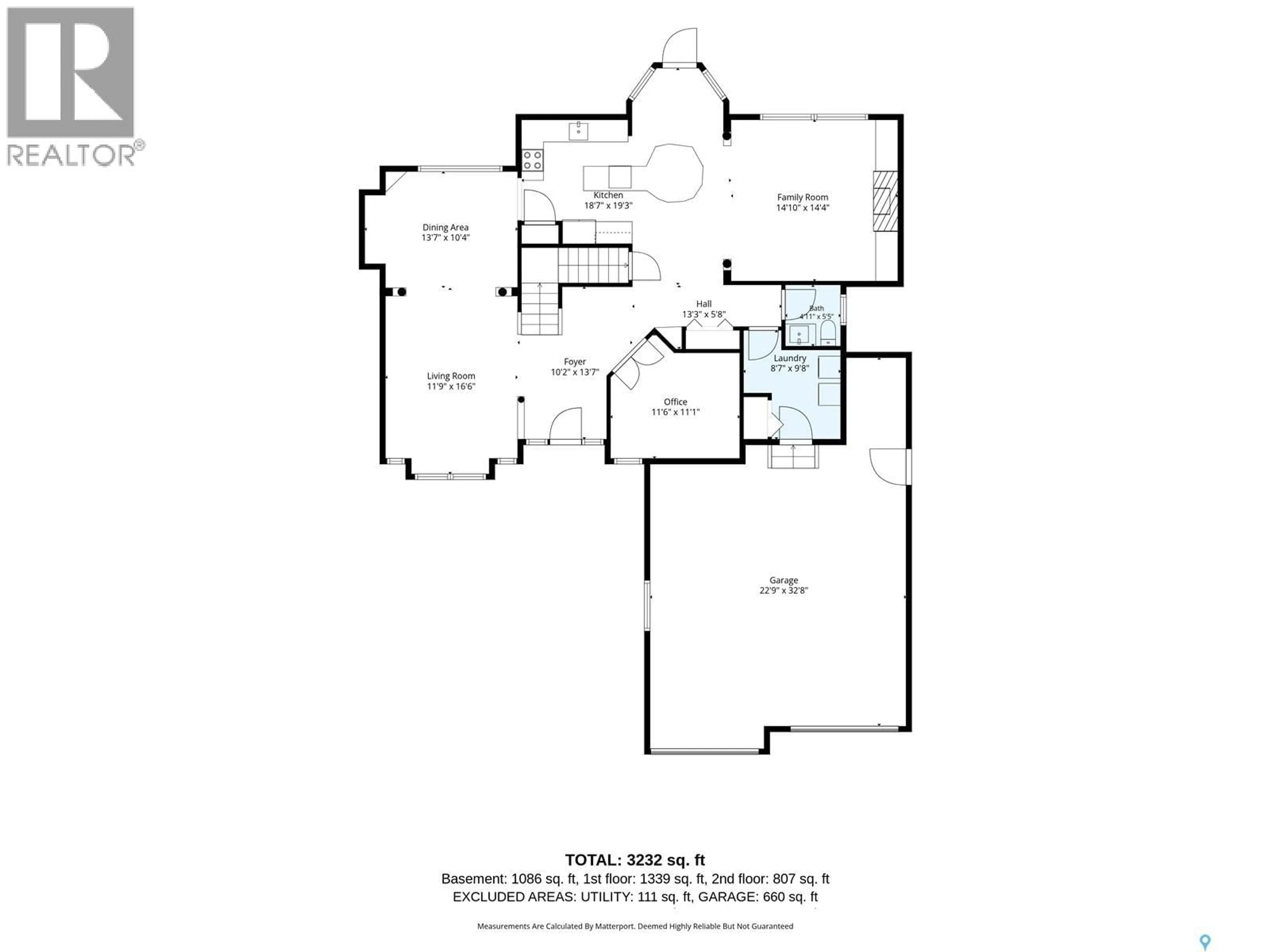 Floor plan for 114 BRAESHIRE LANE, Saskatoon Saskatchewan S7V1A1