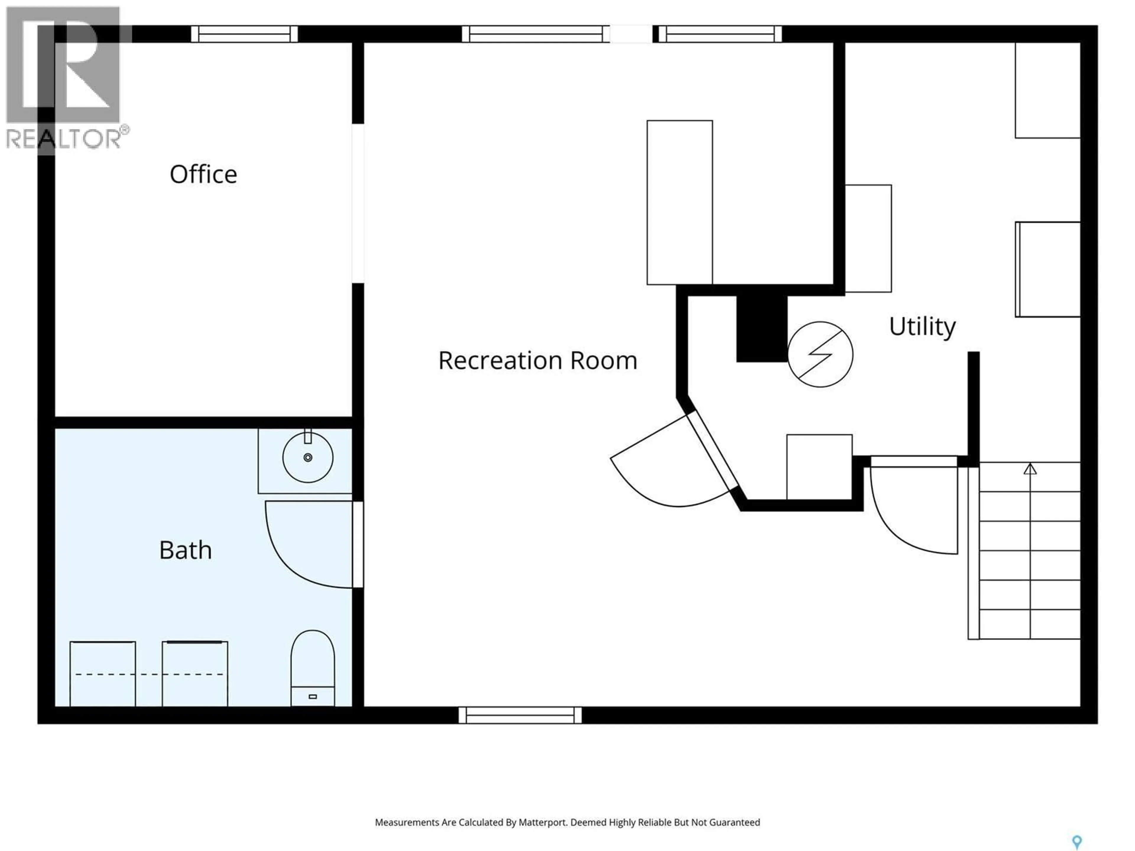 Floor plan for N - 1021 C AVENUE, Saskatoon Saskatchewan S7L1K1