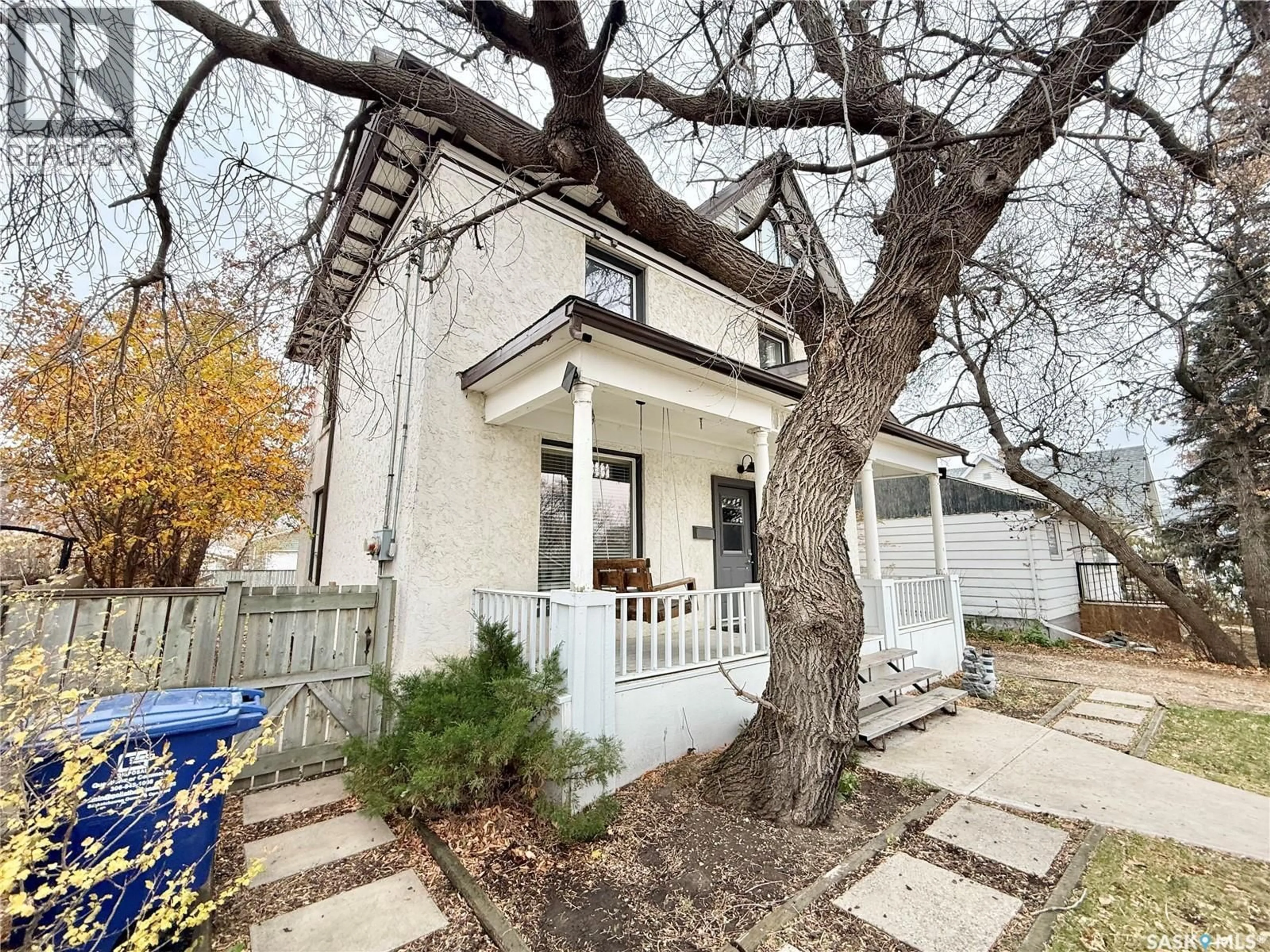 A pic from outside/outdoor area/front of a property/back of a property/a pic from drone, street for 114 2ND AVENUE, Weyburn Saskatchewan S4H1W8