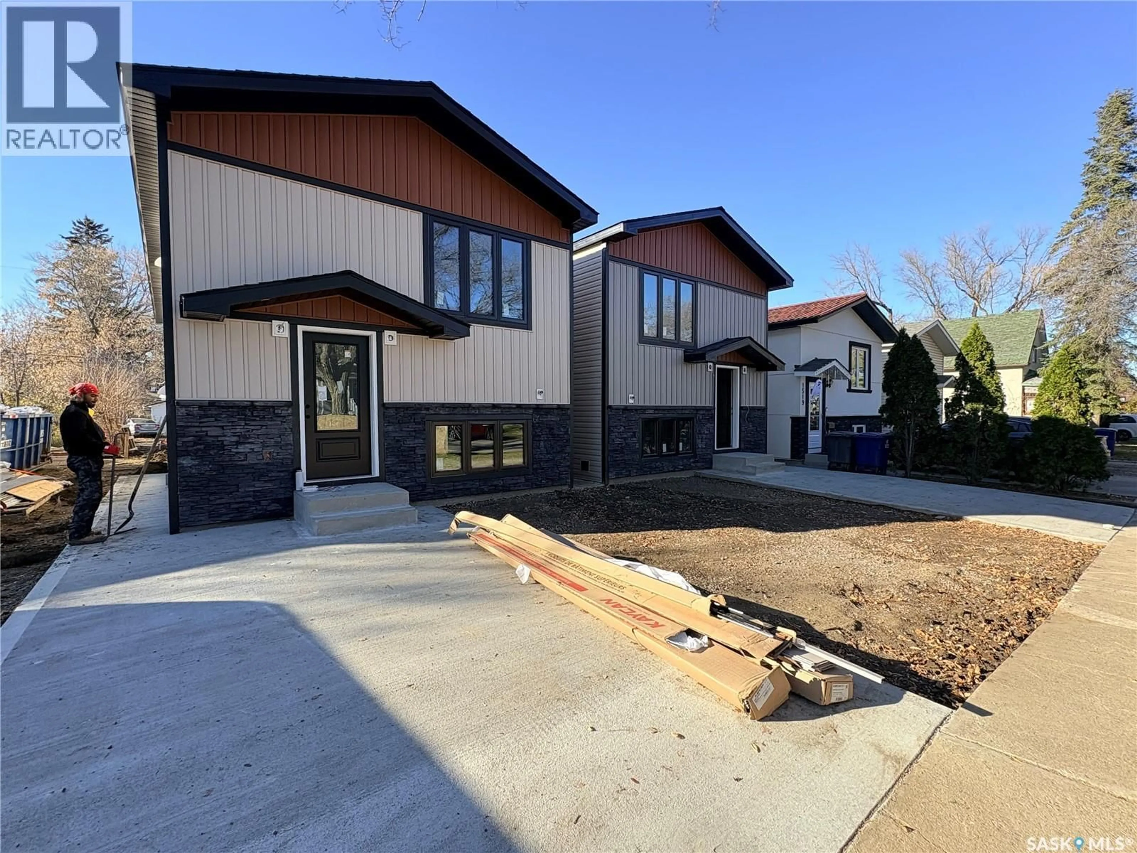 Home with brick exterior material, street for 1515 F AVENUE, Saskatoon Saskatchewan S7L0N1
