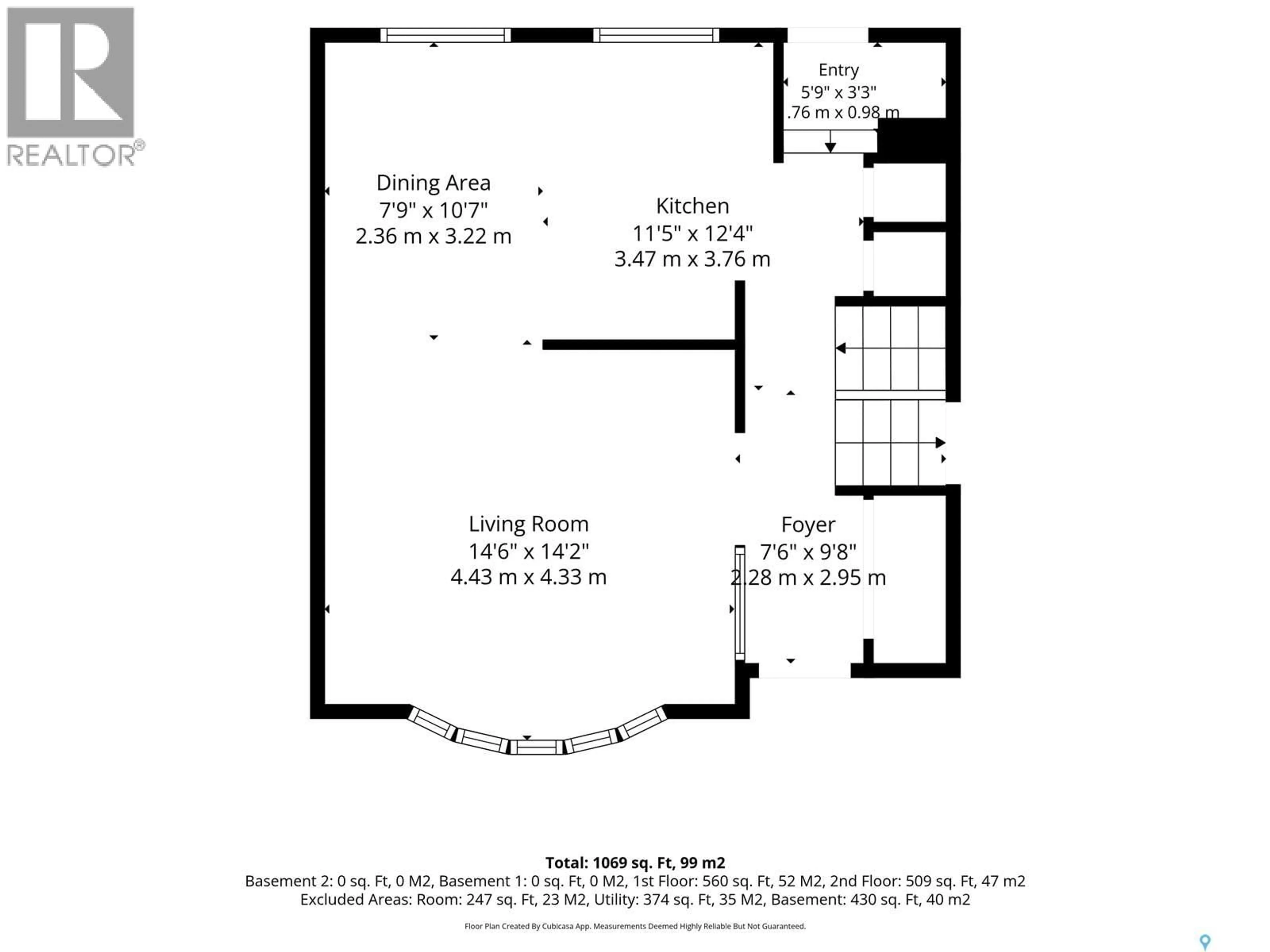 Floor plan for 31 BUSHE PLACE, Saskatoon Saskatchewan S7M4J6