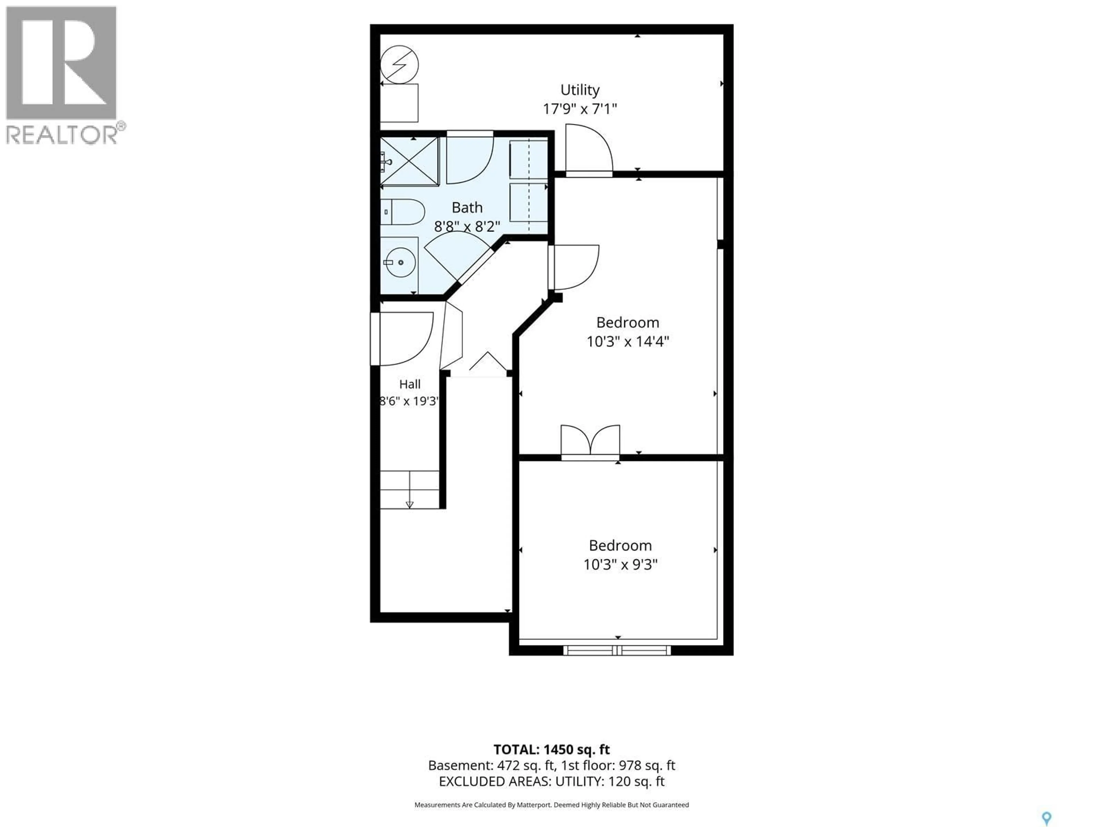 Floor plan for 42 2751 WINDSOR PARK ROAD, Regina Saskatchewan S4V1H1