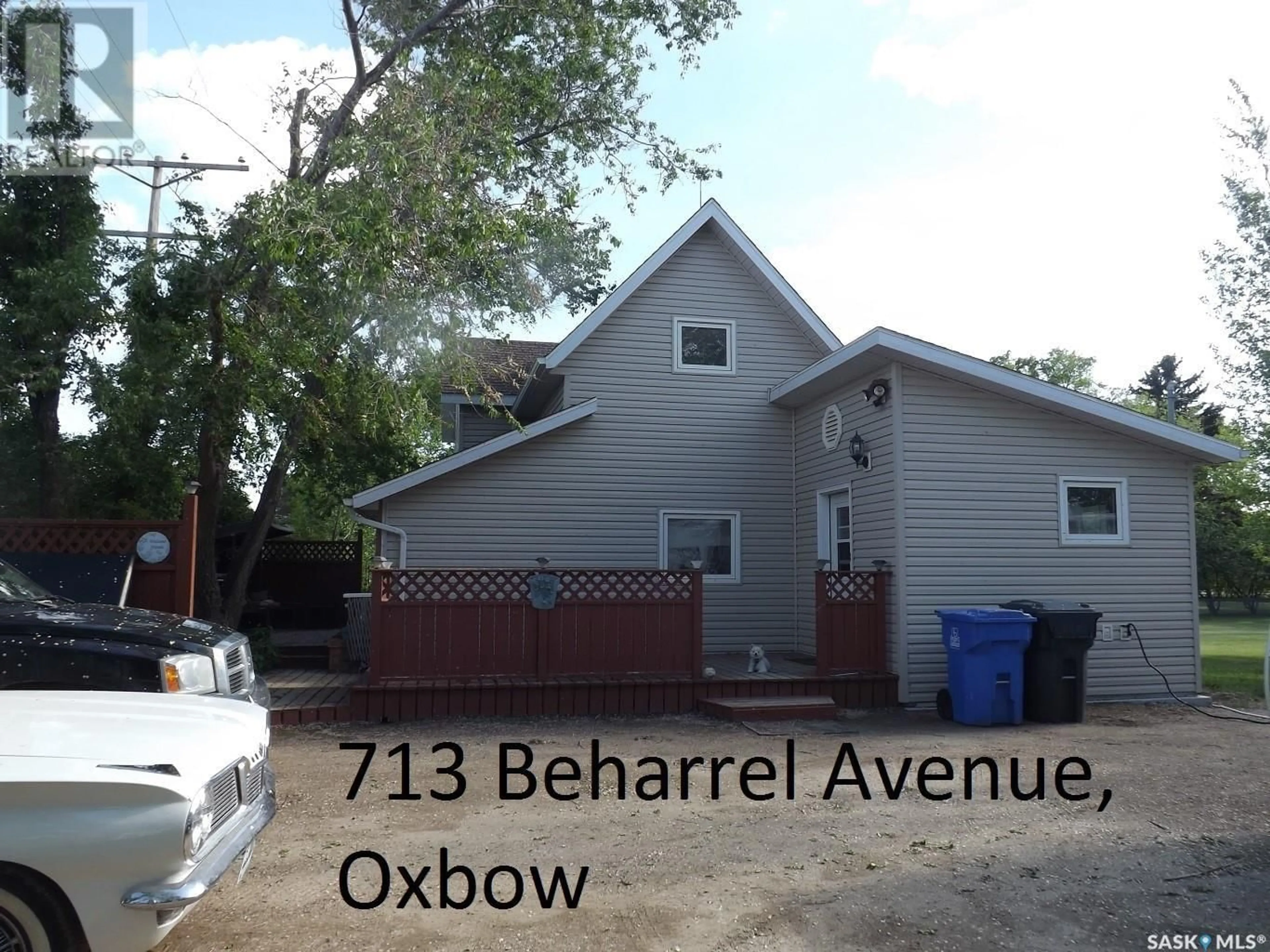 Frontside or backside of a home for 713 Beharrel STREET, Oxbow Saskatchewan S0C2B0