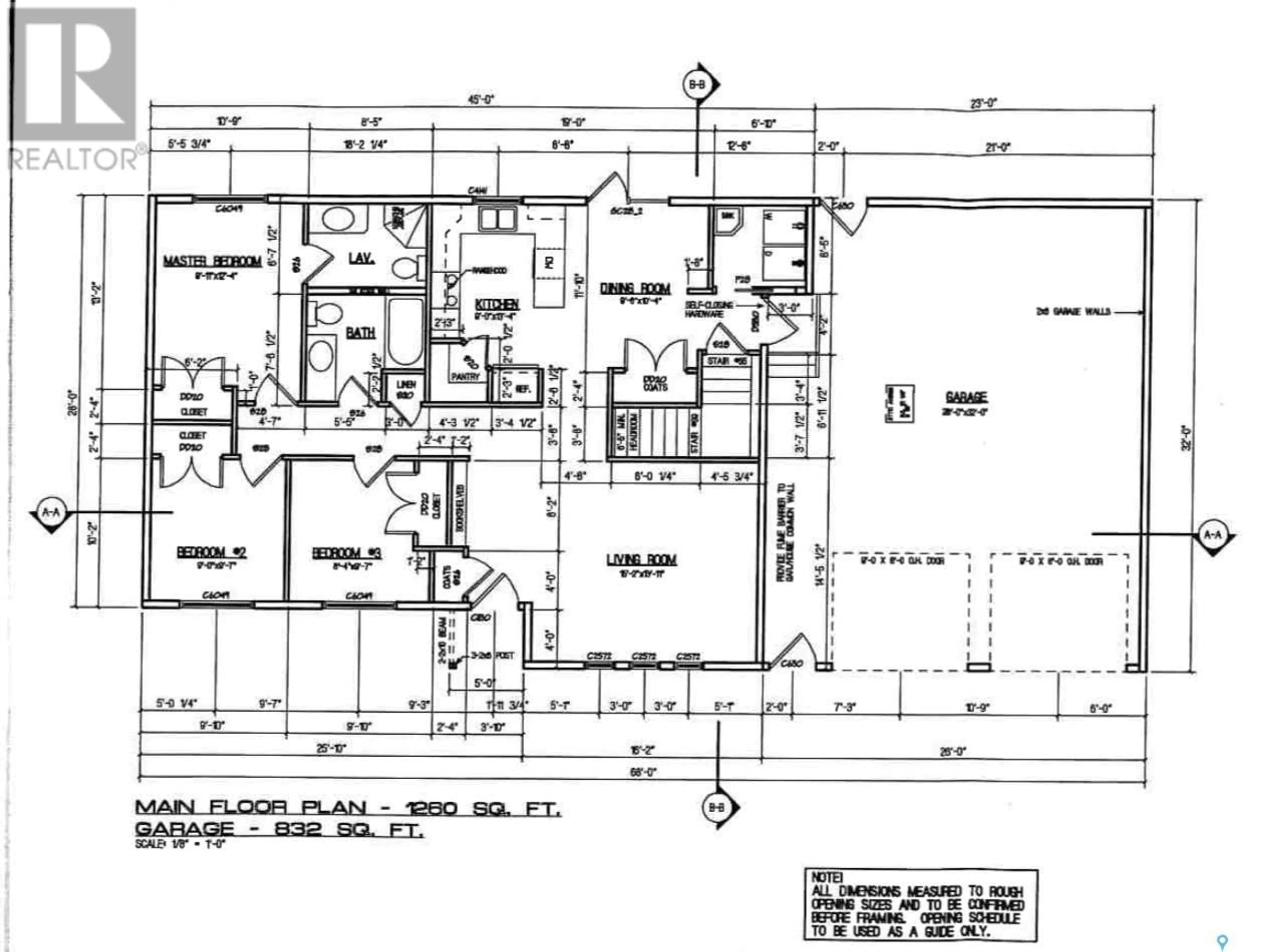 Floor plan for 109 First STREET, Beatty Saskatchewan S0J0C0
