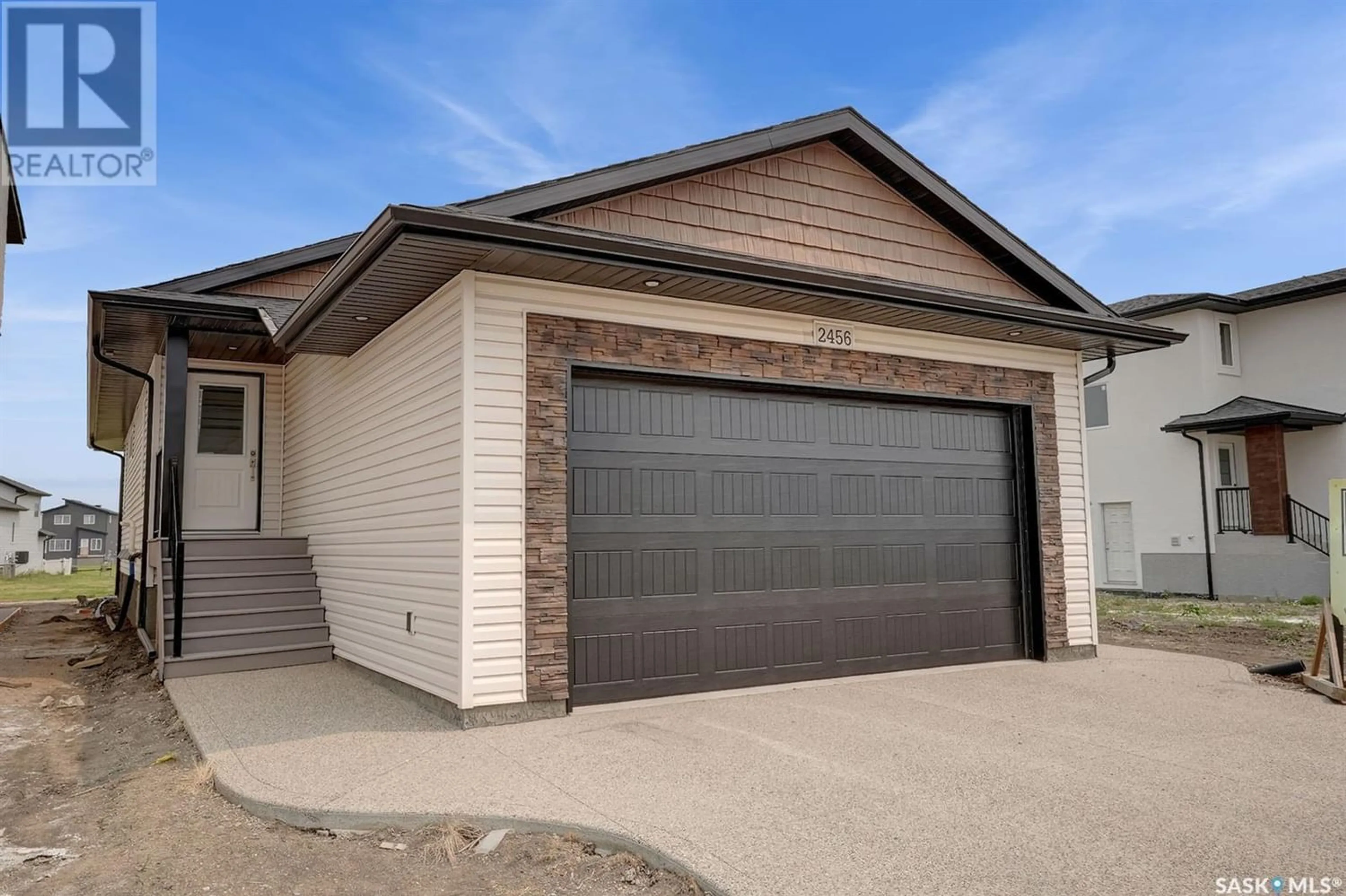 Frontside or backside of a home for 2456 Saunders CRESCENT, Regina Saskatchewan S4X0N8