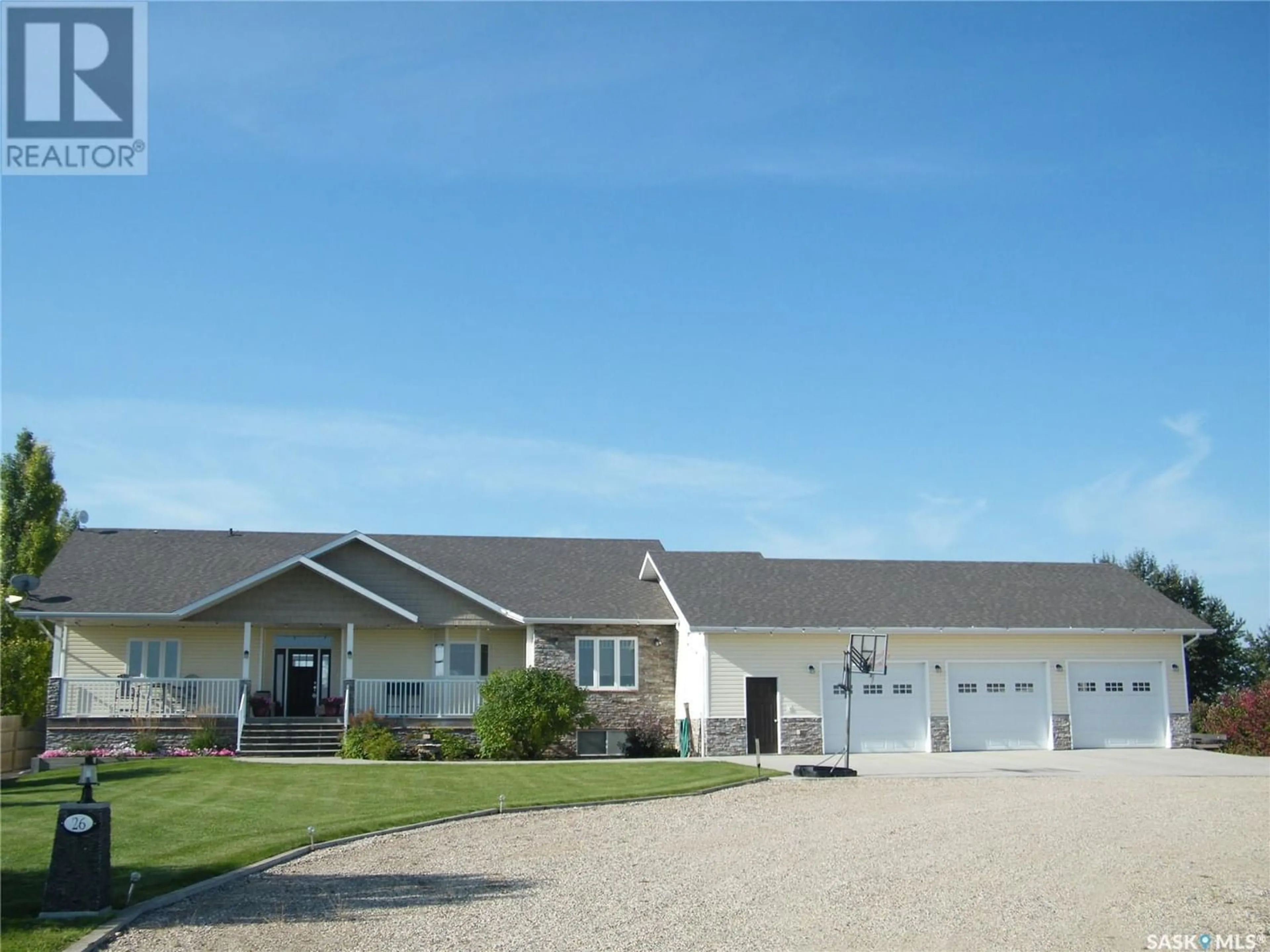 Frontside or backside of a home for 26 Pape DRIVE, Stoney Lake Saskatchewan S0K2A0