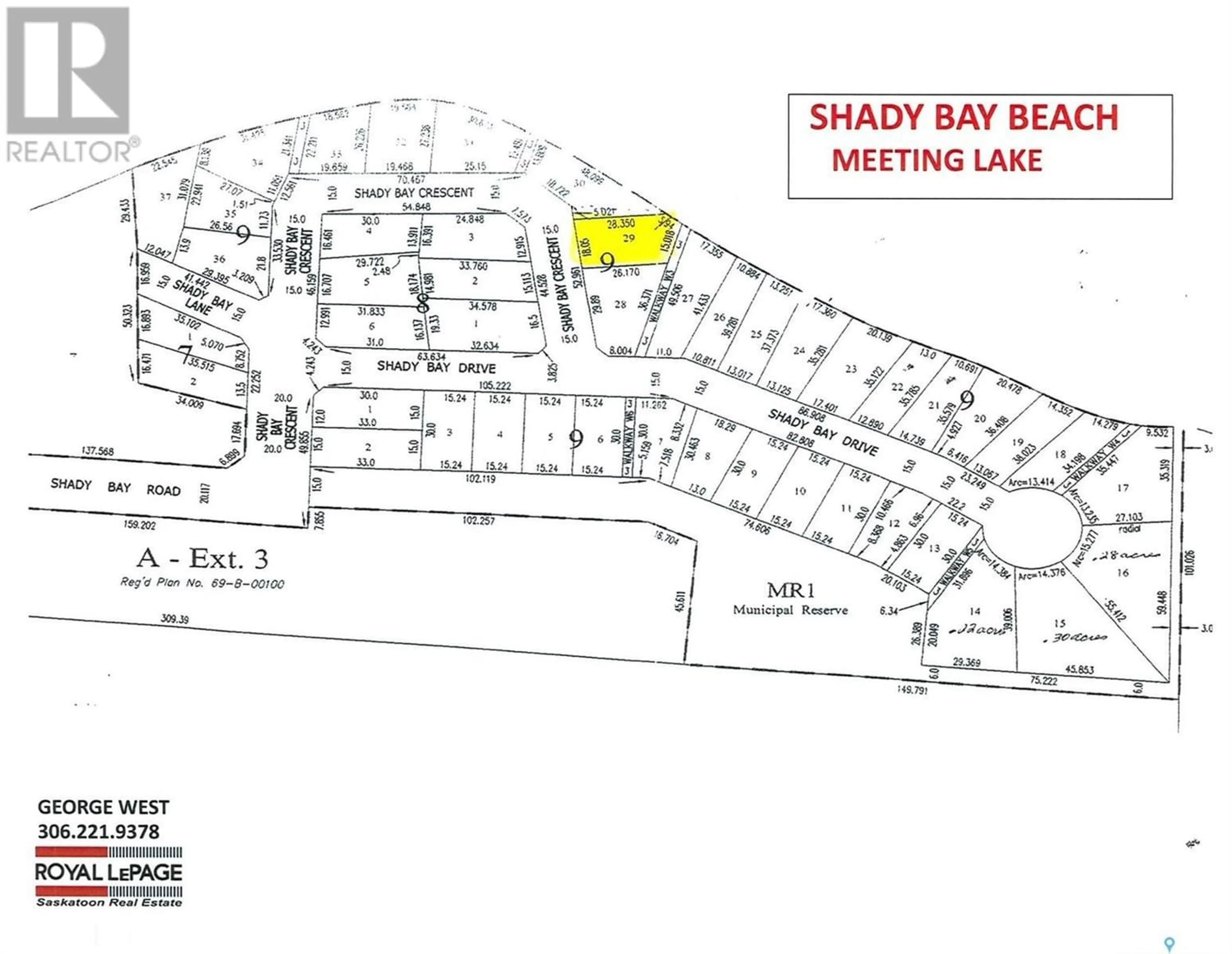 Floor plan for 29 Shady Bay CRESCENT, Meeting Lake Saskatchewan S0M2L6