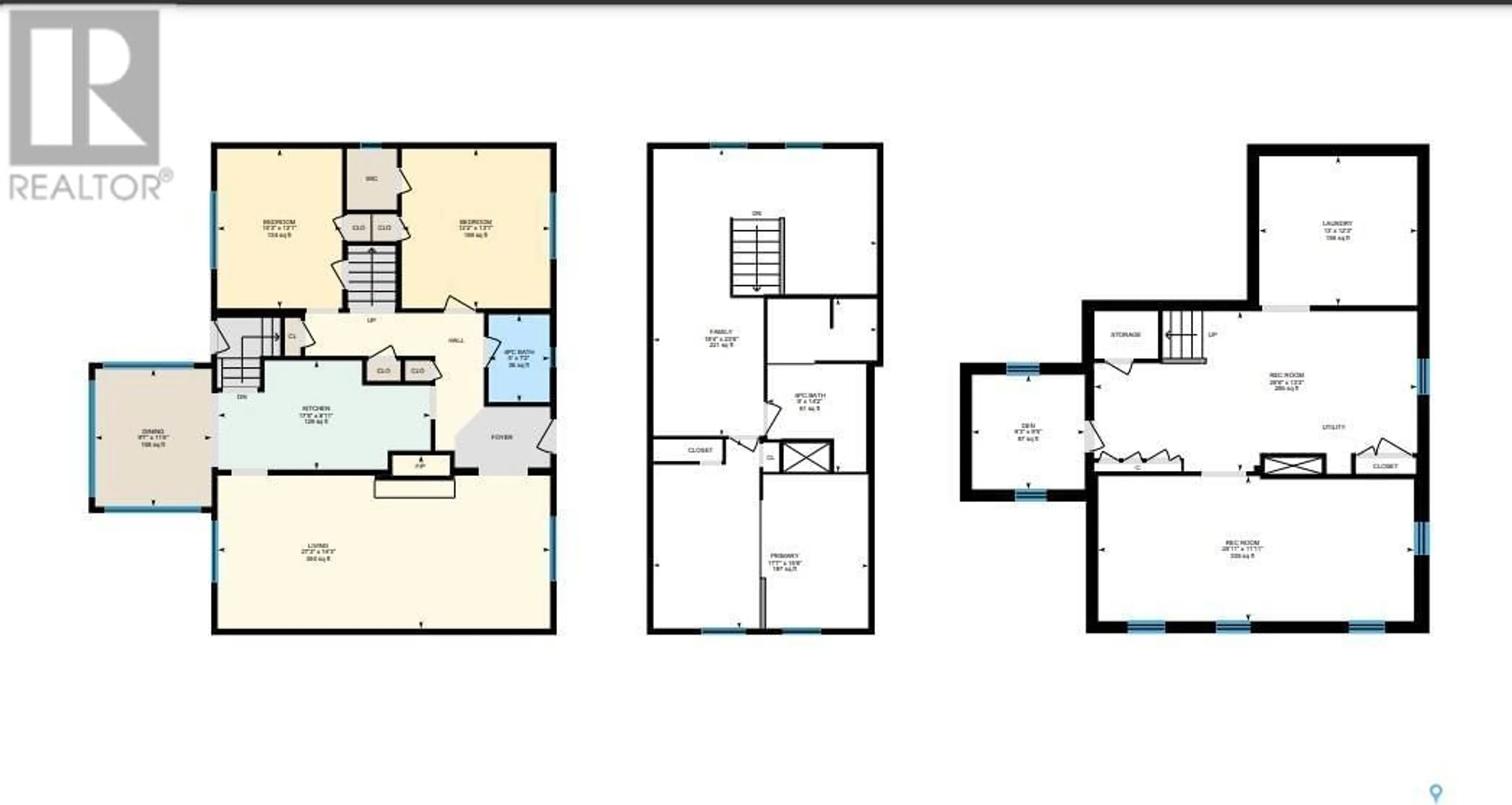 Floor plan for 1415 100th STREET, Tisdale Saskatchewan S0E1T0