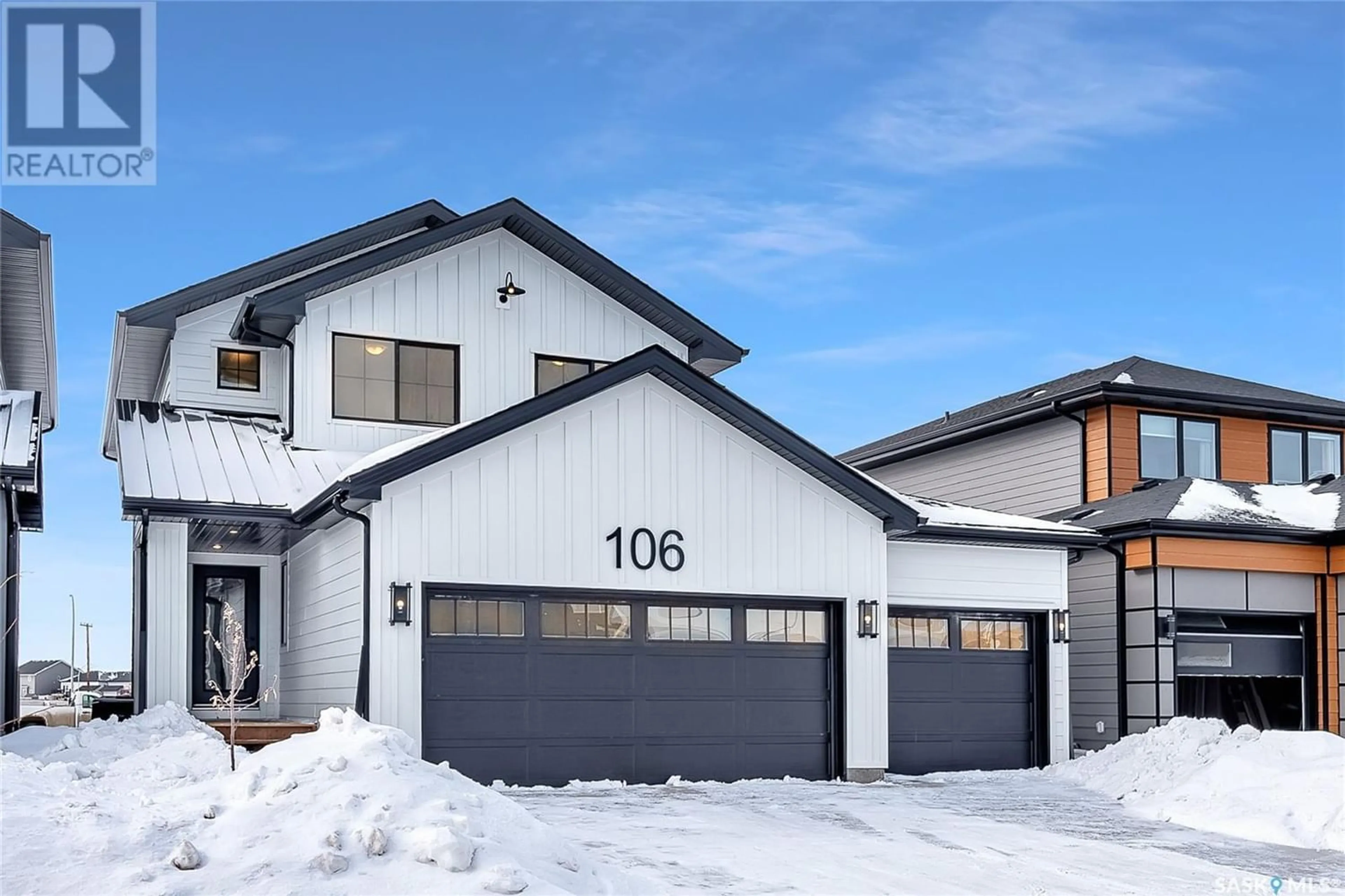 Frontside or backside of a home for 106 Keith WAY, Saskatoon Saskatchewan S7V0X7