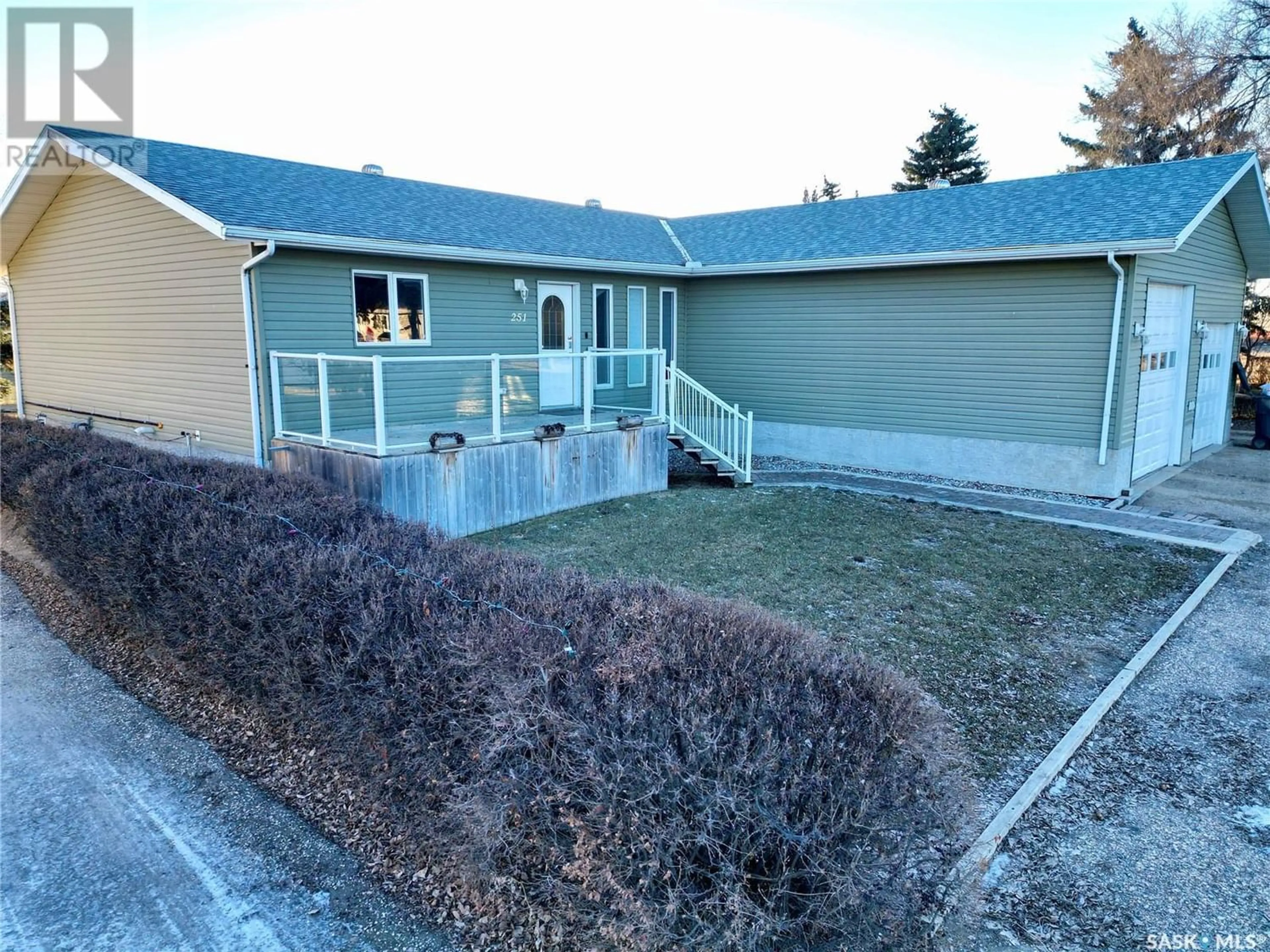 Frontside or backside of a home for 251 1st STREET, Craik Saskatchewan S0G0V0