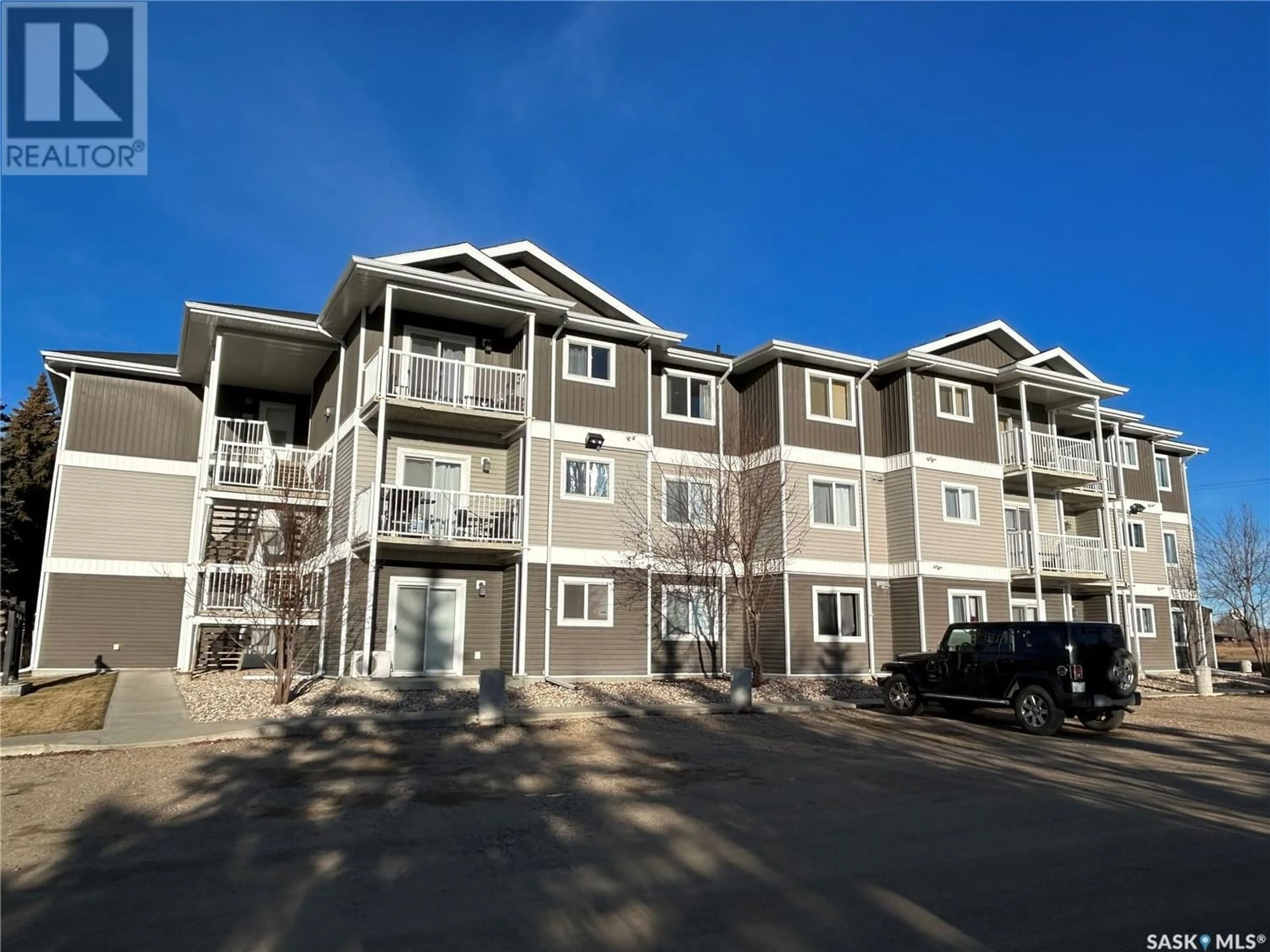 A pic from exterior of the house or condo for 204 2322 Kildeer DRIVE, North Battleford Saskatchewan S9A3T5