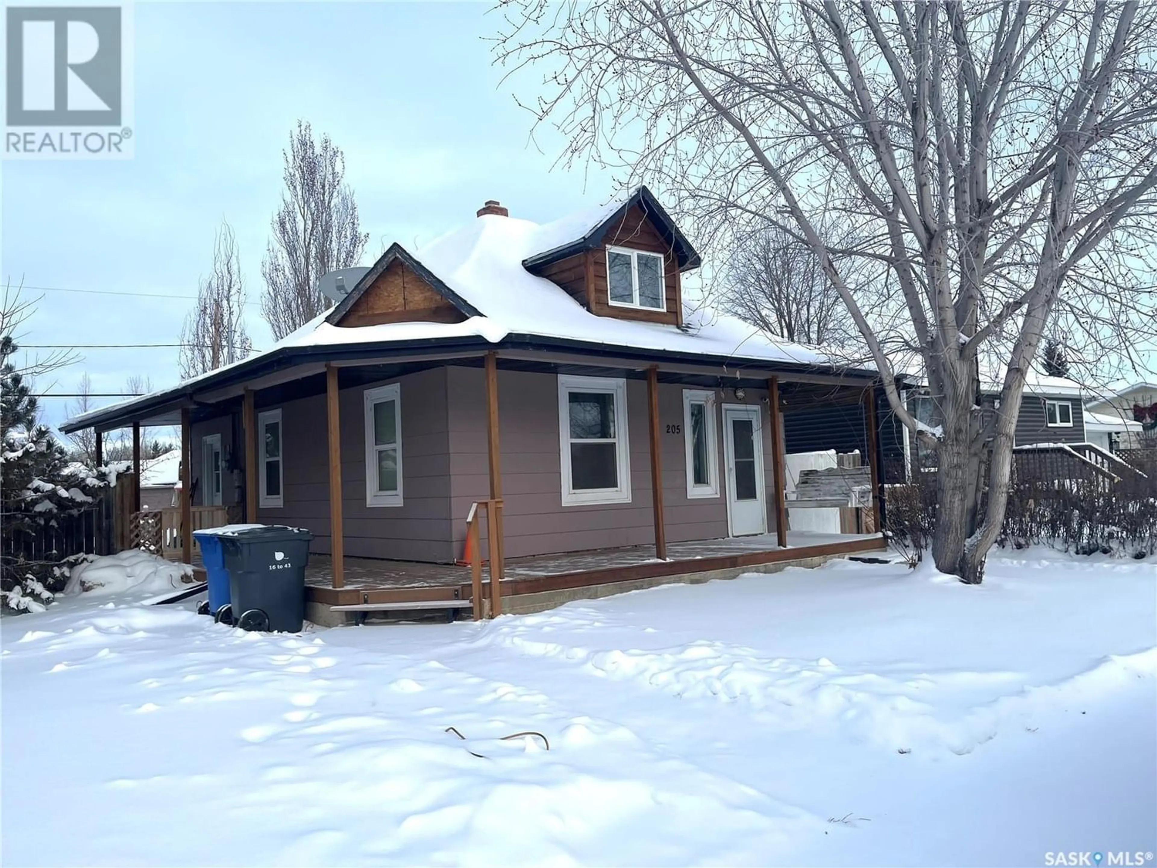Frontside or backside of a home for 205 1st AVENUE E, Blaine Lake Saskatchewan S0J0J0