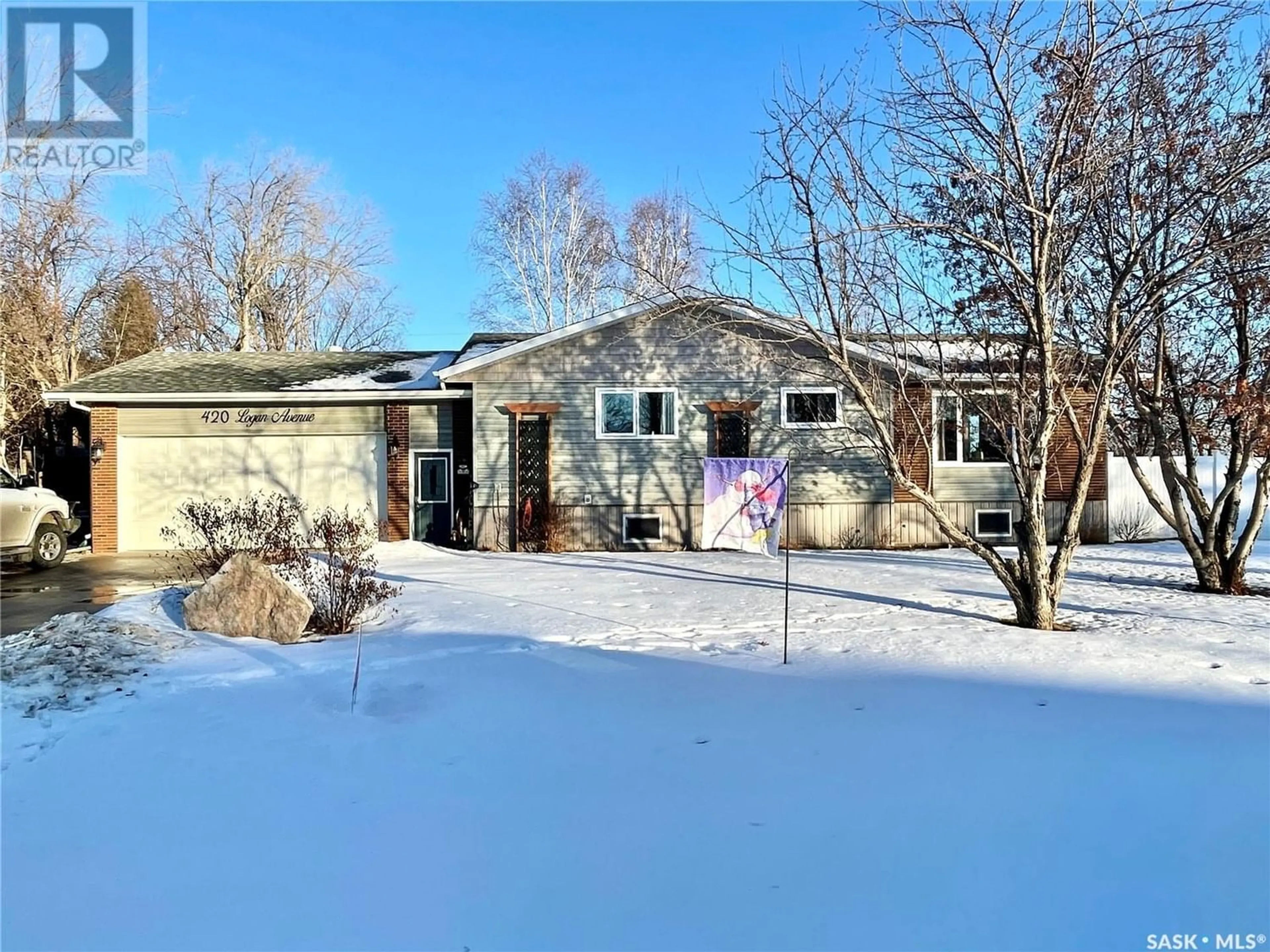 Home with unknown exterior material for 420 Logan AVENUE, White Fox Saskatchewan S0J0B1