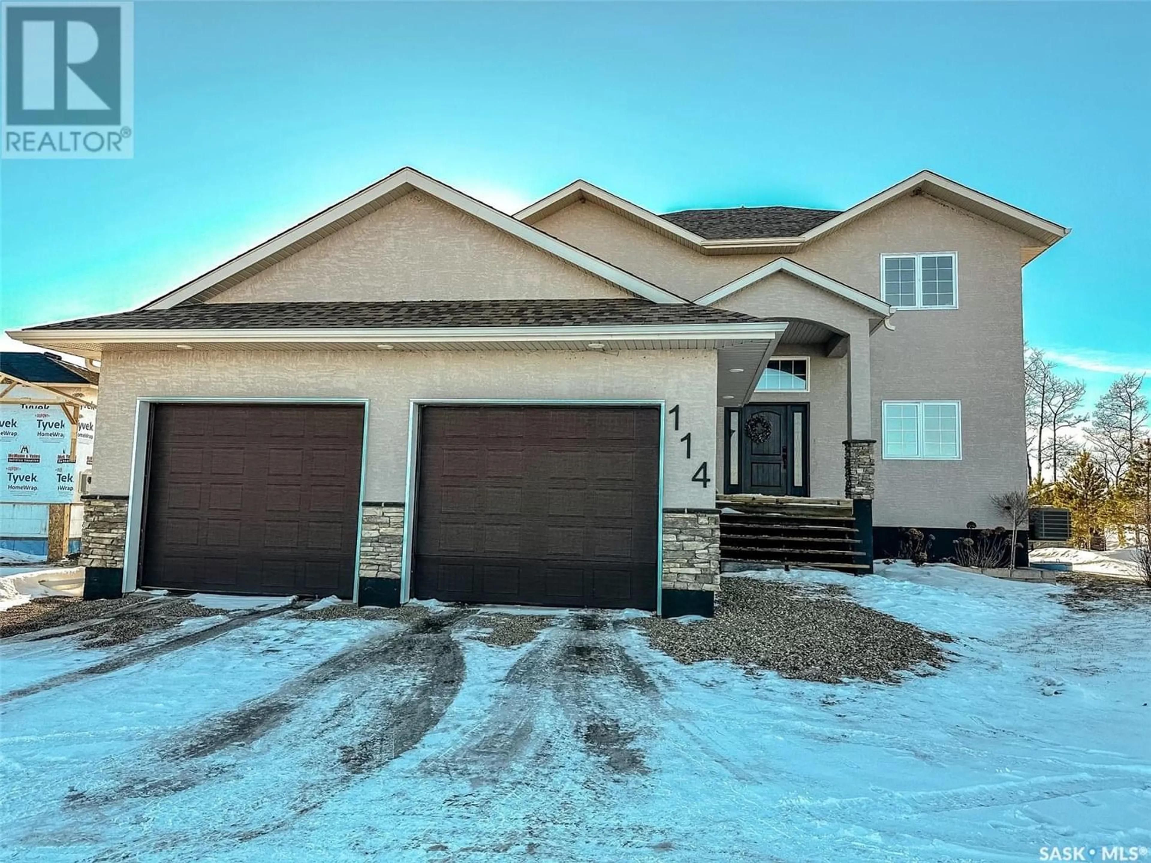 Home with stucco exterior material for 114 Lakeview WAY, Orkney Rm No. 244 Saskatchewan S3N3R2