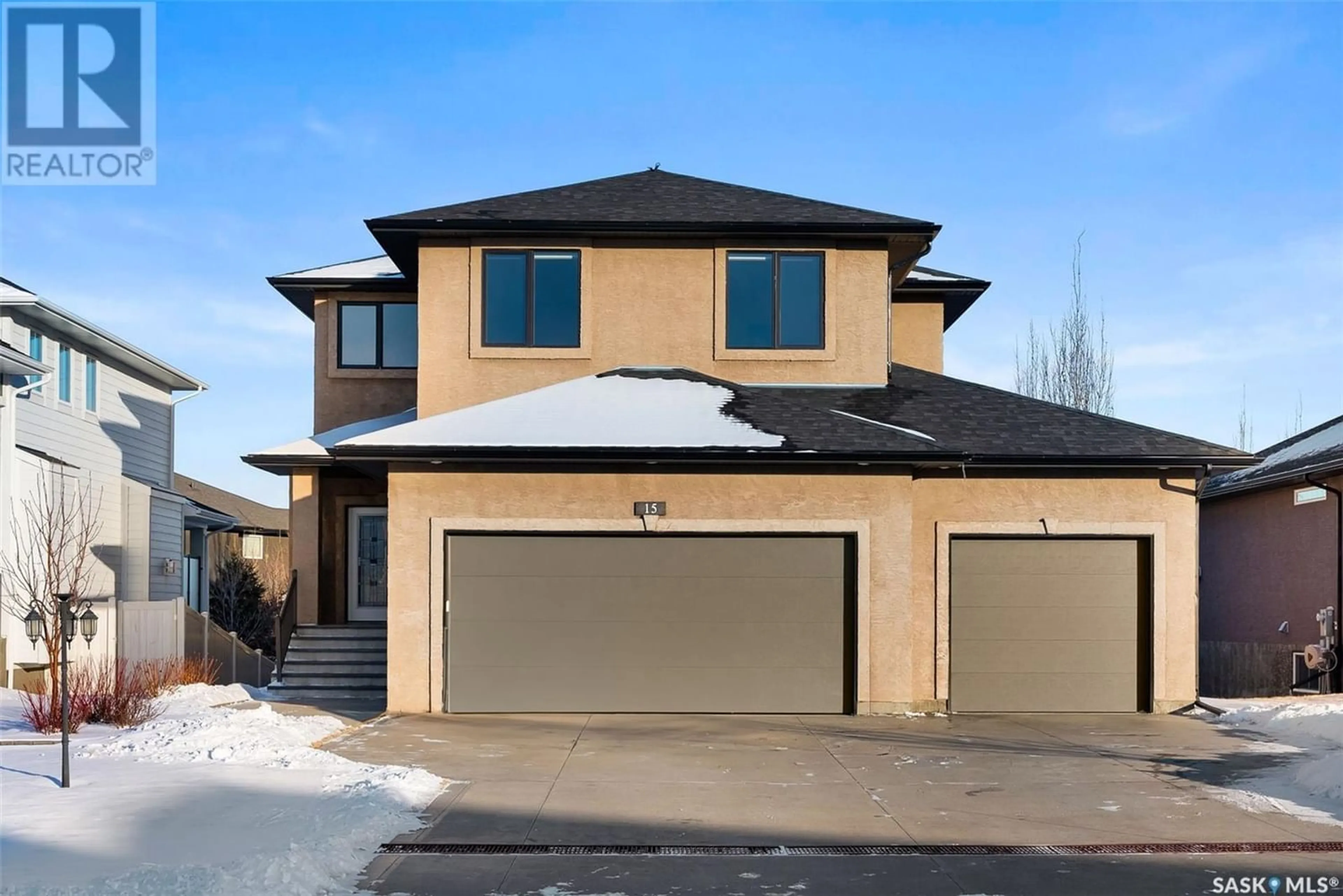 Frontside or backside of a home for 15 Emerald Hill DRIVE, White City Saskatchewan S4L0B7
