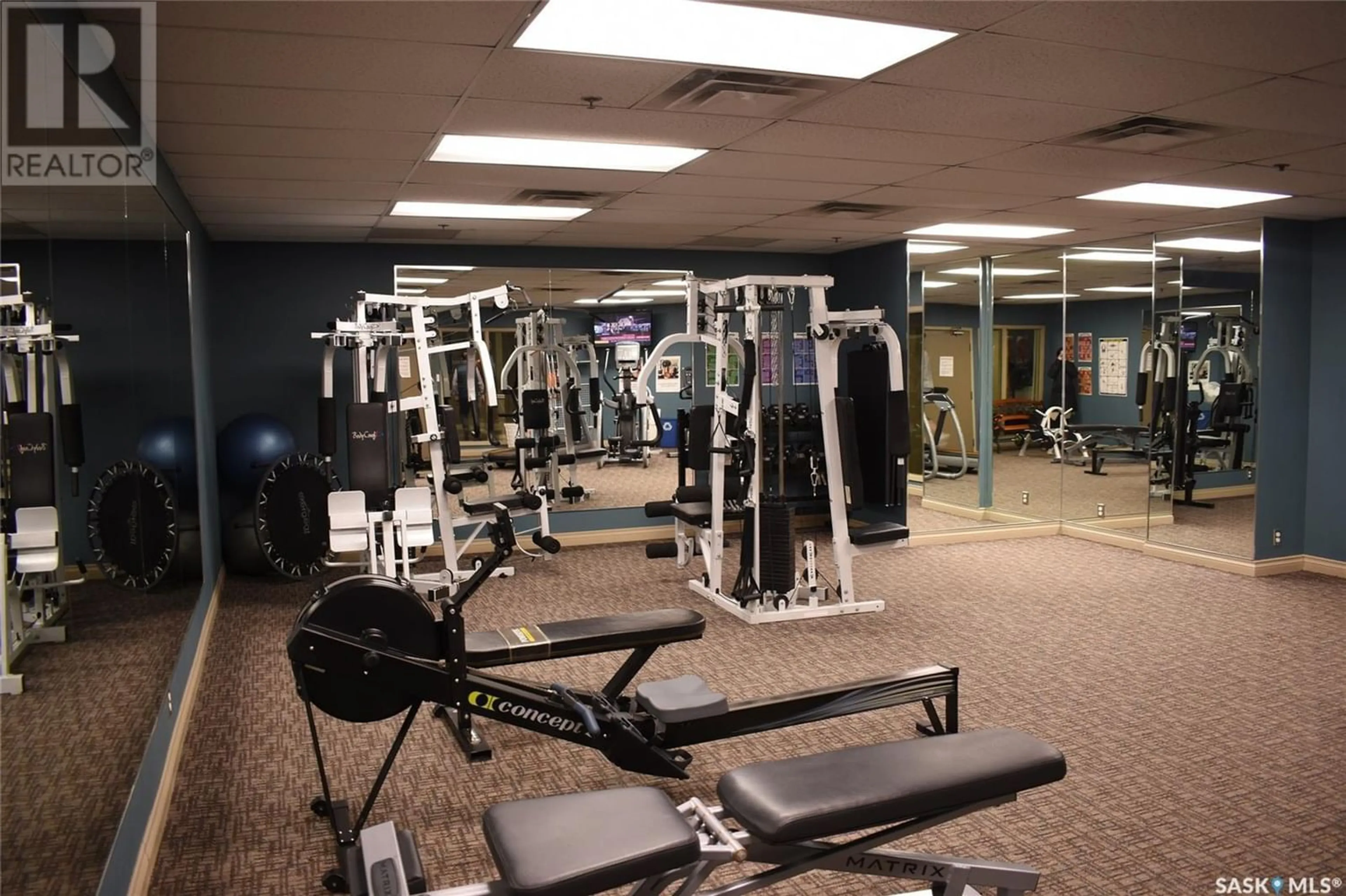 Gym or fitness room for 407 1867 Hamilton STREET, Regina Saskatchewan S4P2C2