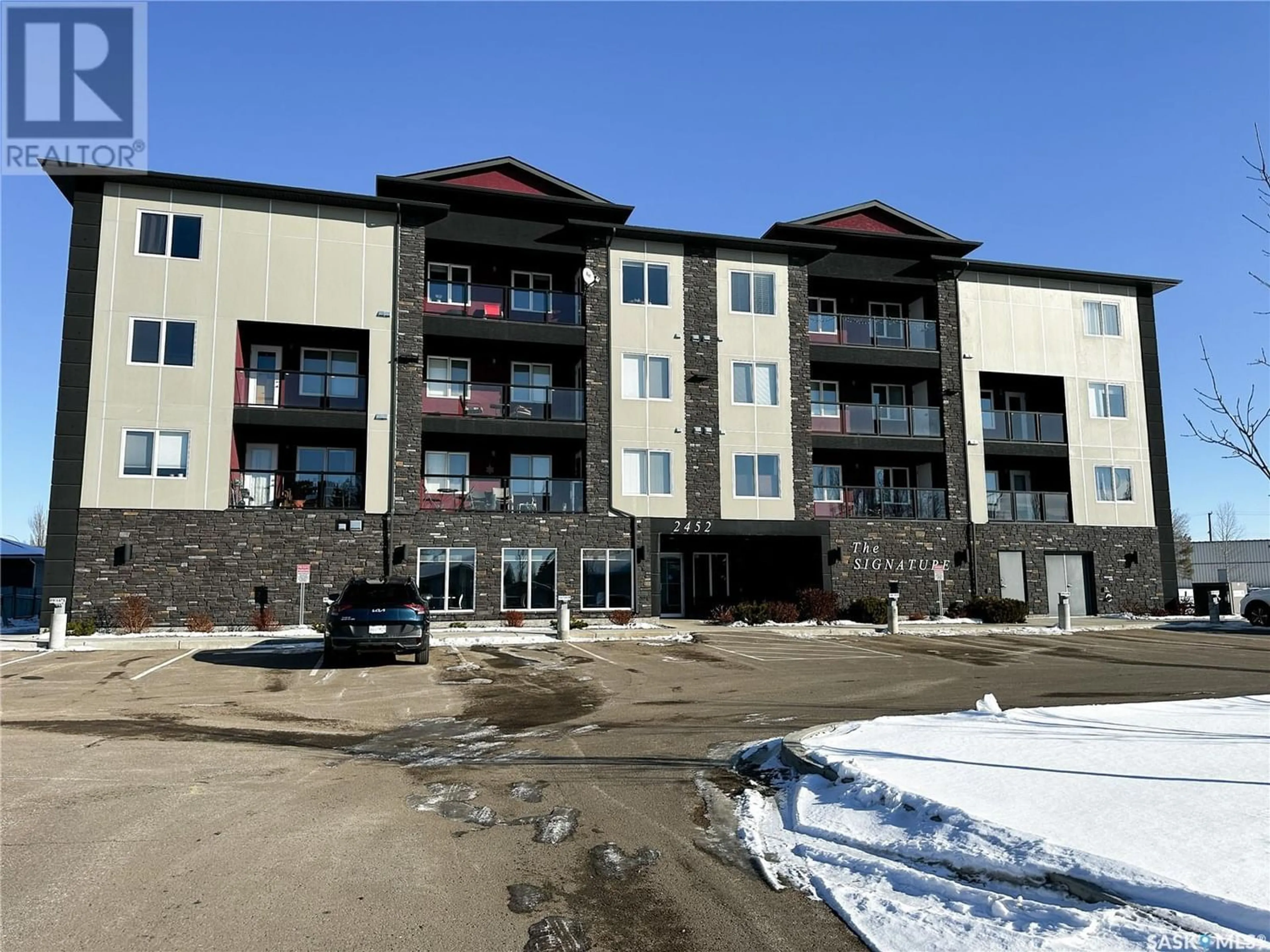 A pic from exterior of the house or condo for 407 2452 Kildeer DRIVE, North Battleford Saskatchewan S9A3T5