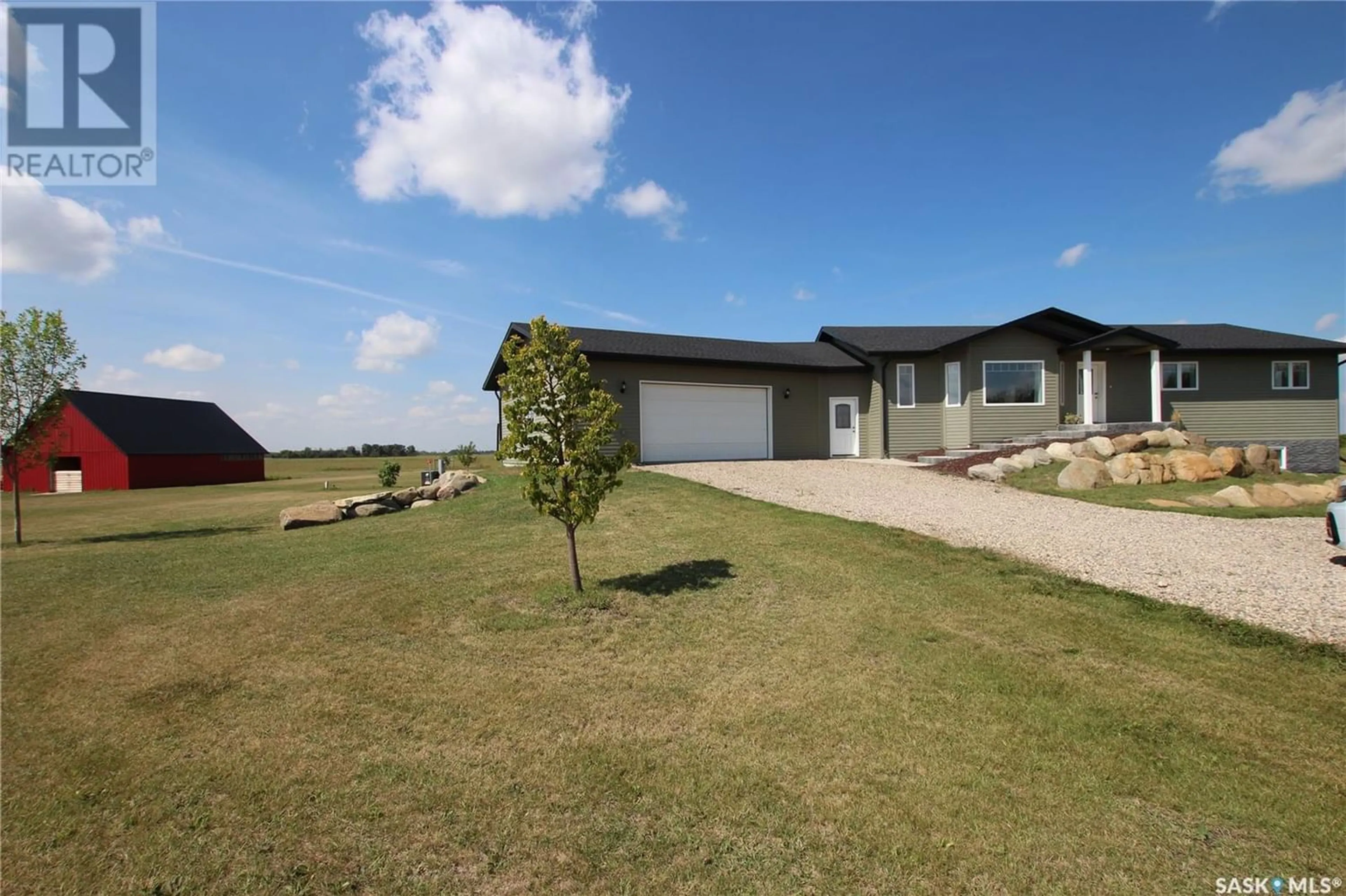 Home with stone exterior material for Kaiser Acreage, Saltcoats Rm No. 213 Saskatchewan S3N3K3