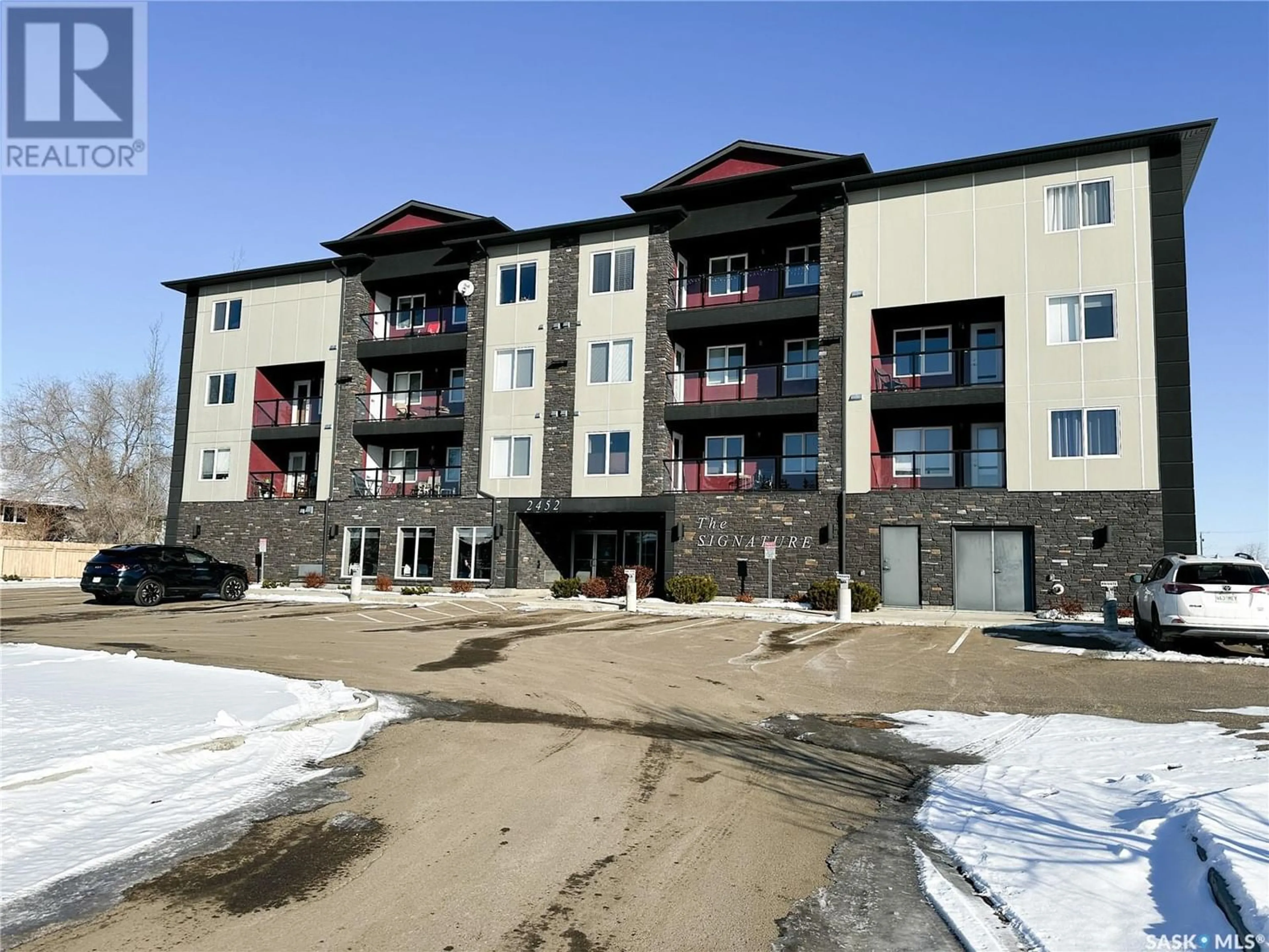 A pic from exterior of the house or condo for 202 2452 Kildeer DRIVE, North Battleford Saskatchewan S9A3T5