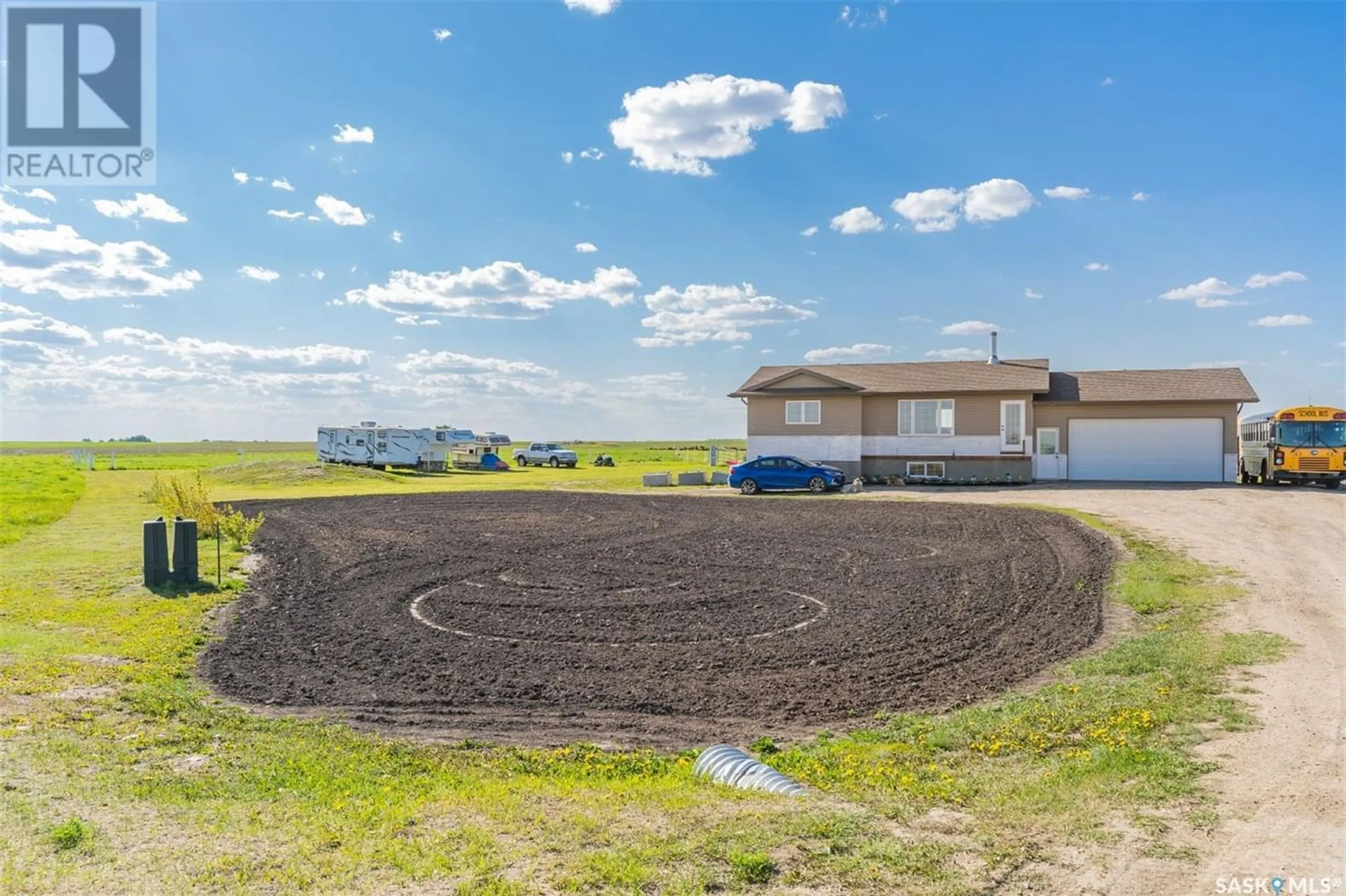 Fenced yard for Friesen Acreage, Laird Rm No. 404 Saskatchewan S7K3J7