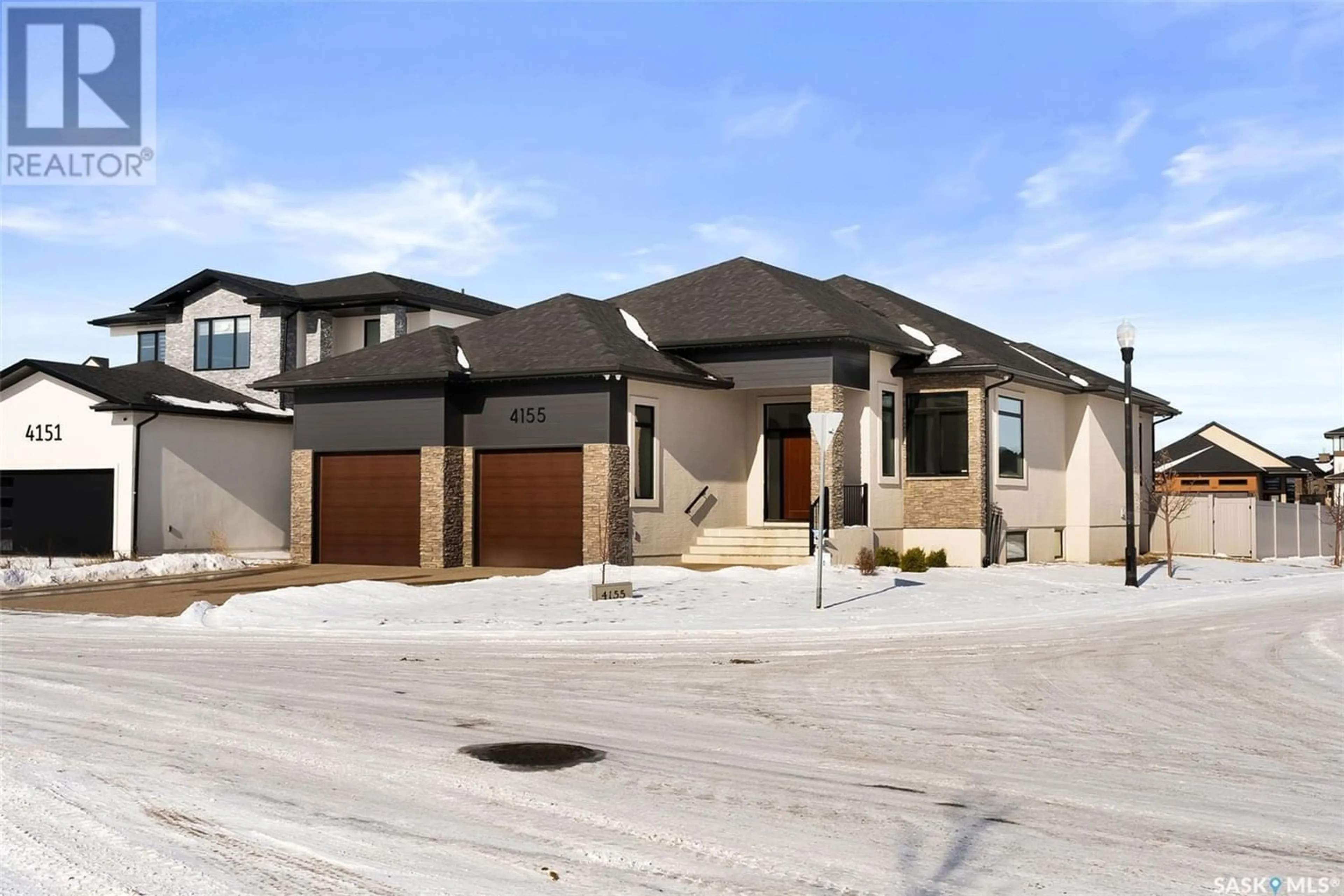 Frontside or backside of a home for 4155 Fieldstone WAY, Regina Saskatchewan S4V3H7