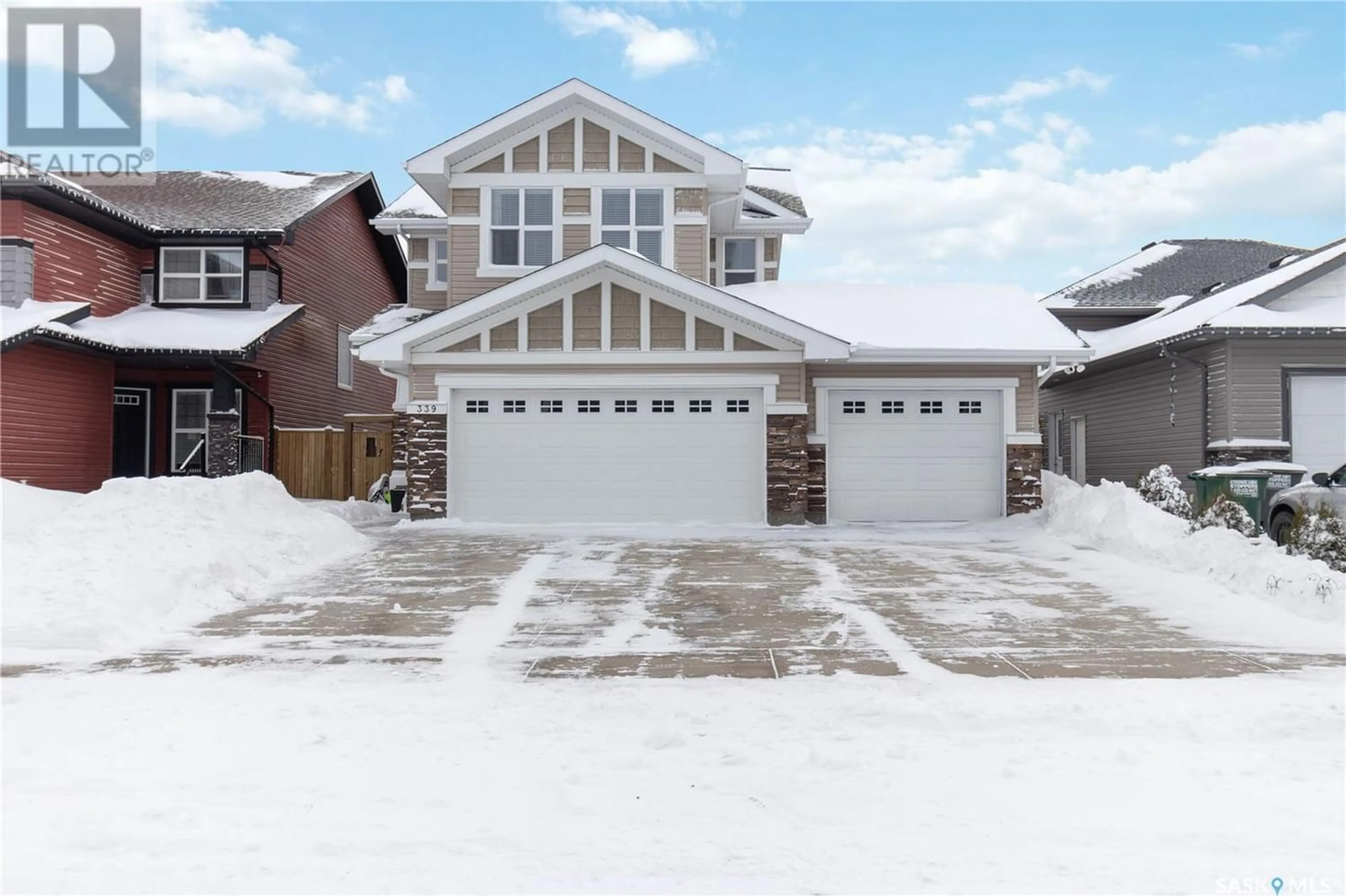 Home with stucco exterior material for 339 Pichler CRESCENT, Saskatoon Saskatchewan S7V0G3