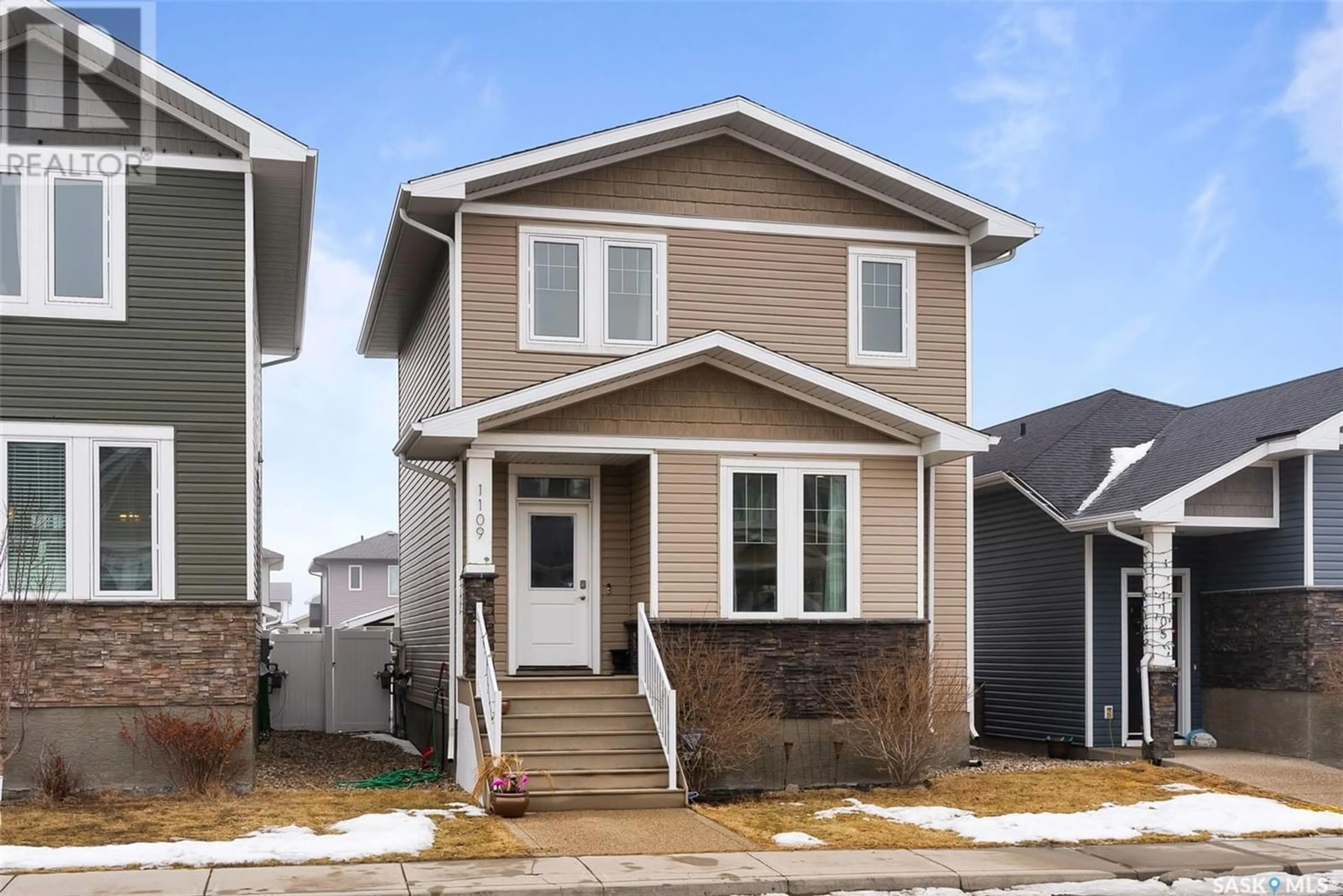 Frontside or backside of a home for 1109 Jurasin STREET N, Regina Saskatchewan S4X0K1