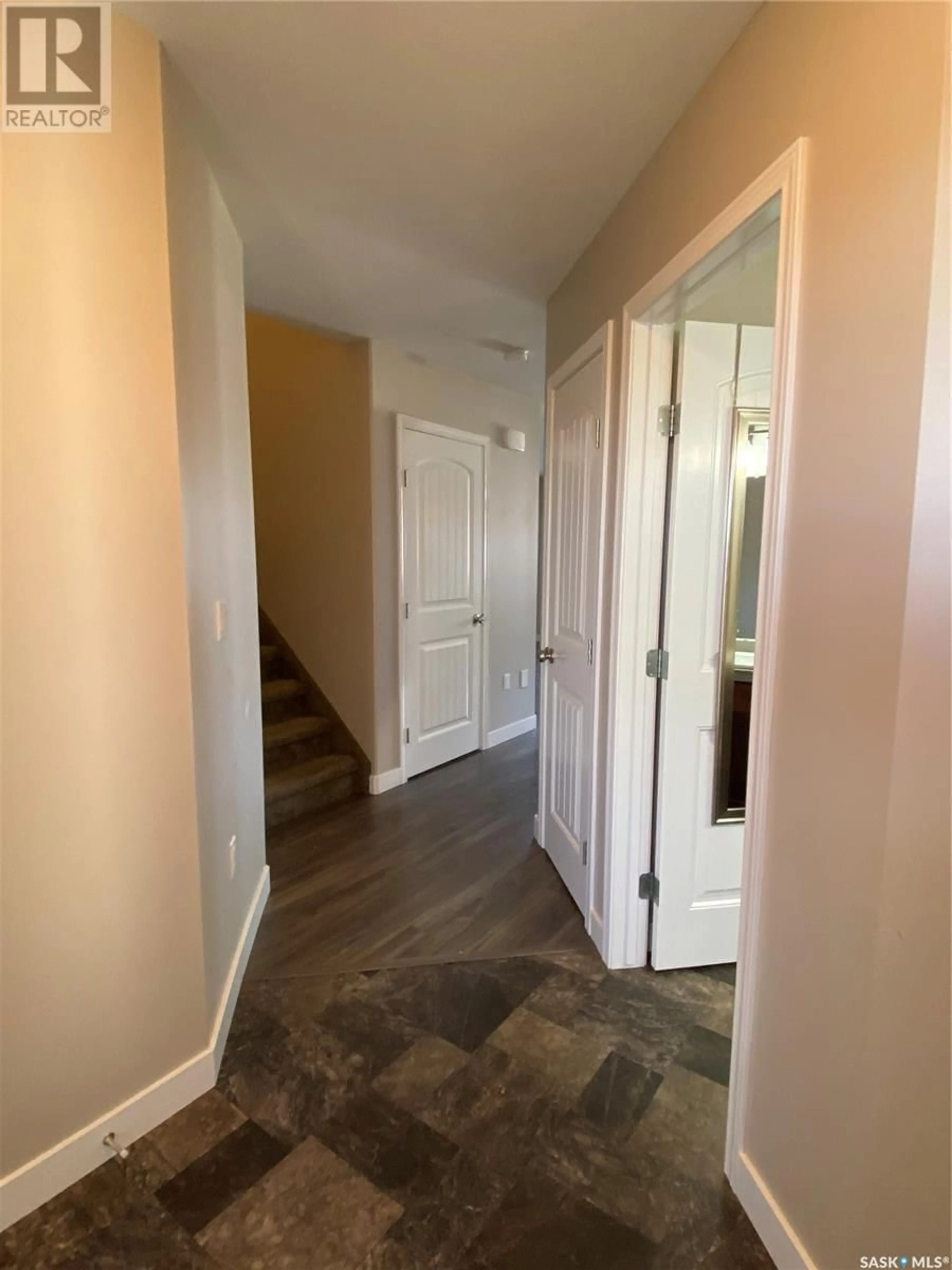 Indoor entryway, wood floors for C 2419 Henderson DRIVE, North Battleford Saskatchewan S9A0Y3