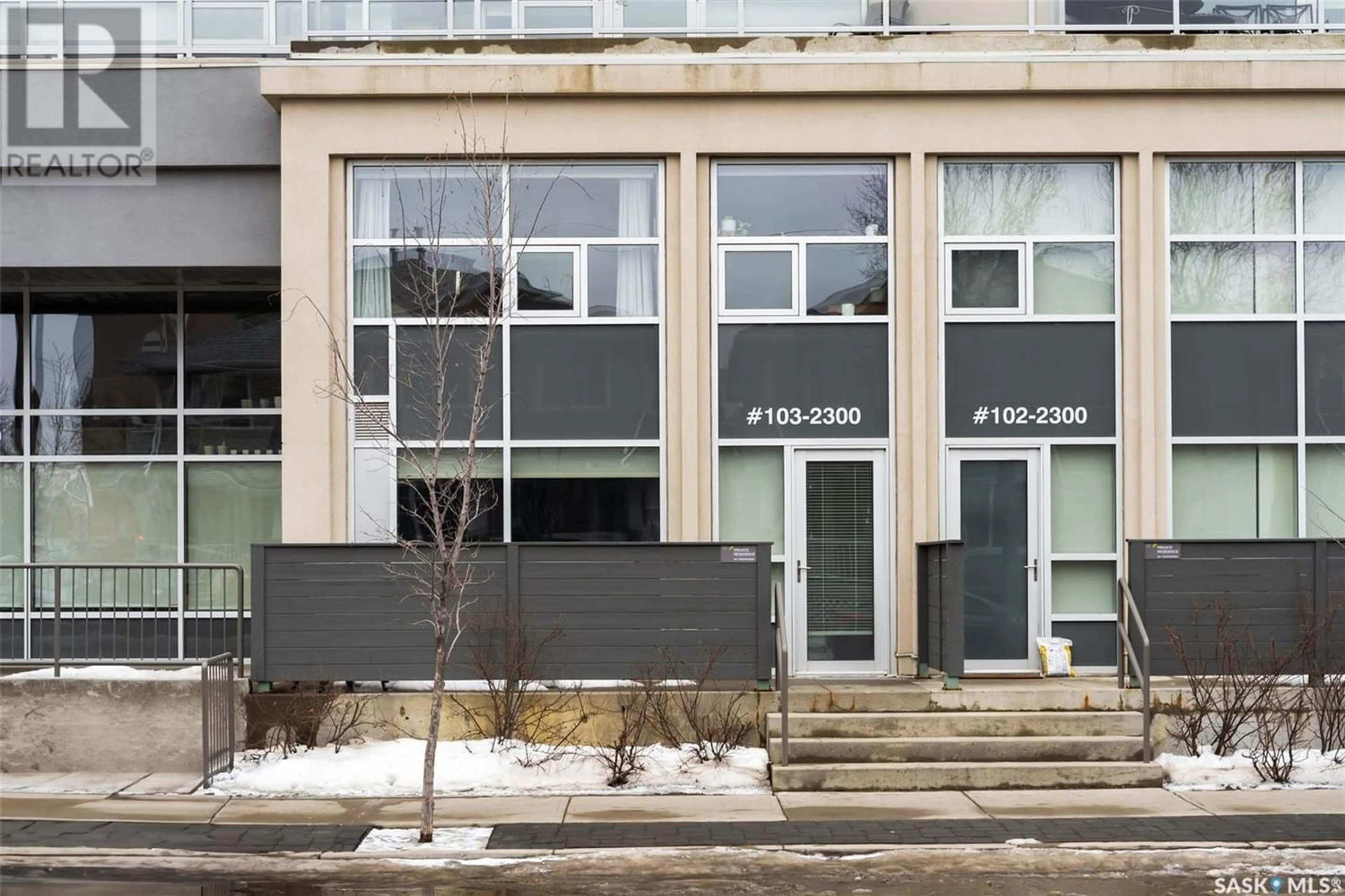 A pic from exterior of the house or condo for 103 2300 Broad STREET, Regina Saskatchewan S4P1Y8