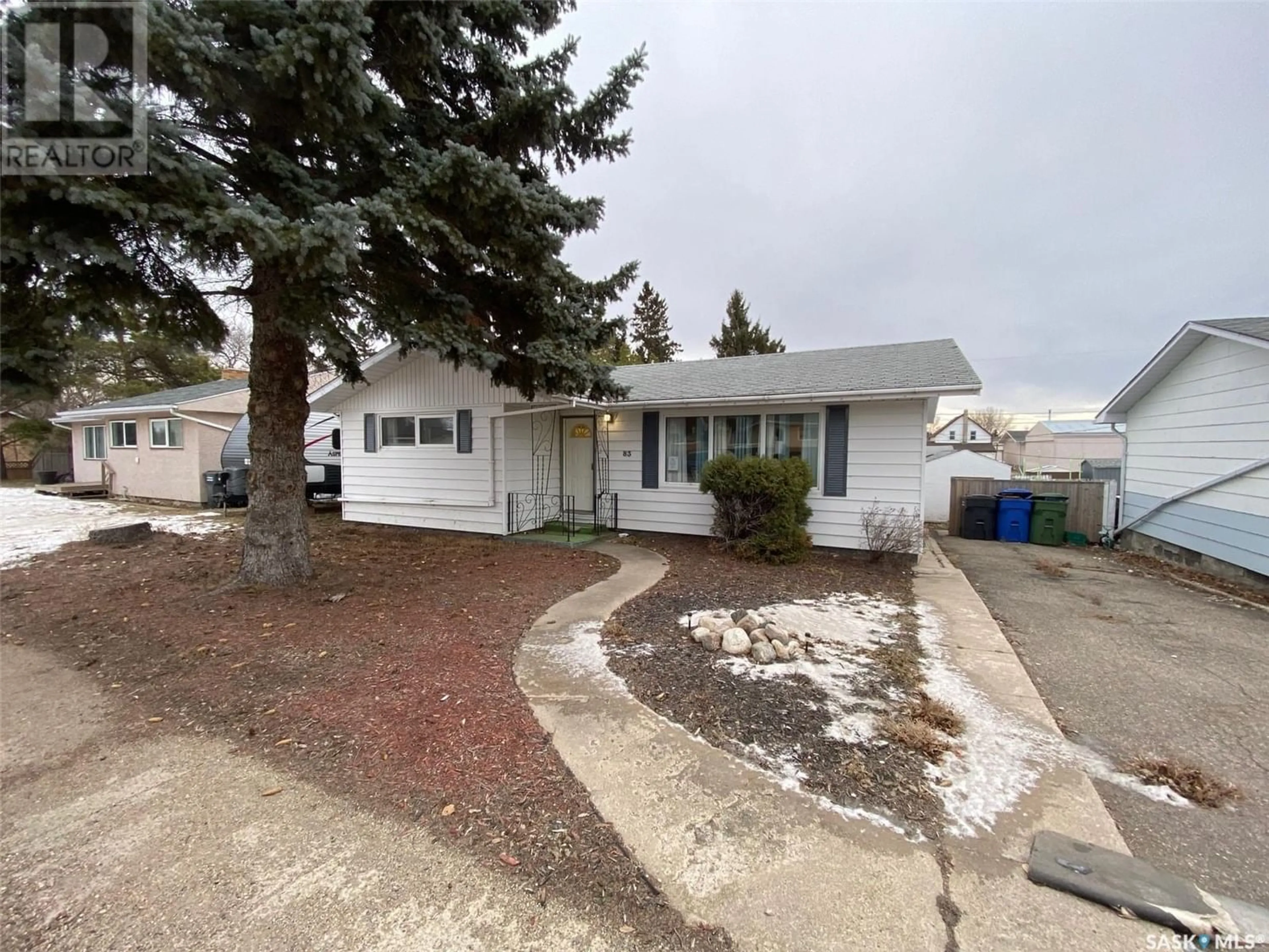 Frontside or backside of a home for 83 Roderick AVENUE, Southey Saskatchewan S0G4P0