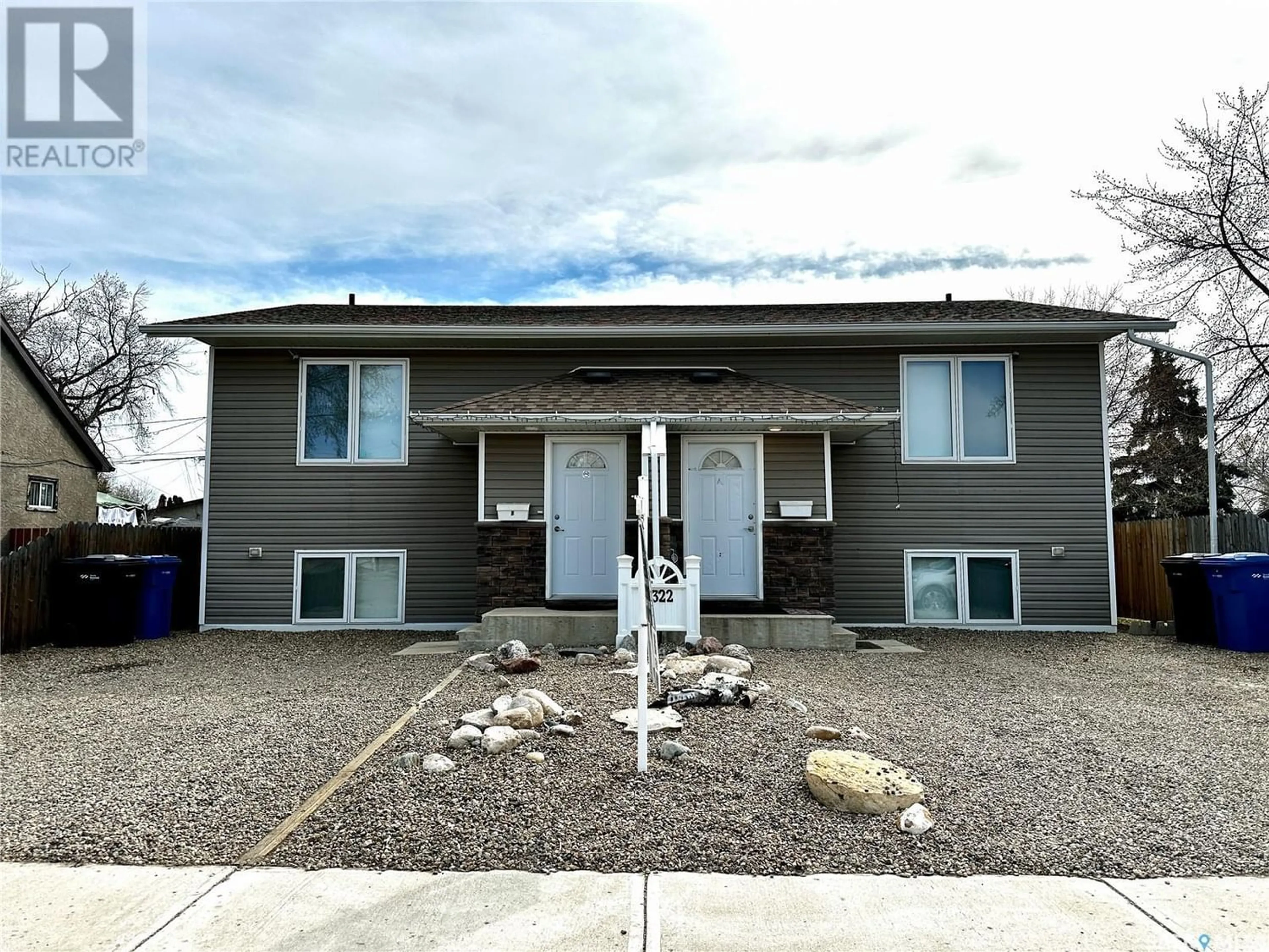 A pic from exterior of the house or condo for A & B 1322 107th STREET, North Battleford Saskatchewan S9A1Z7