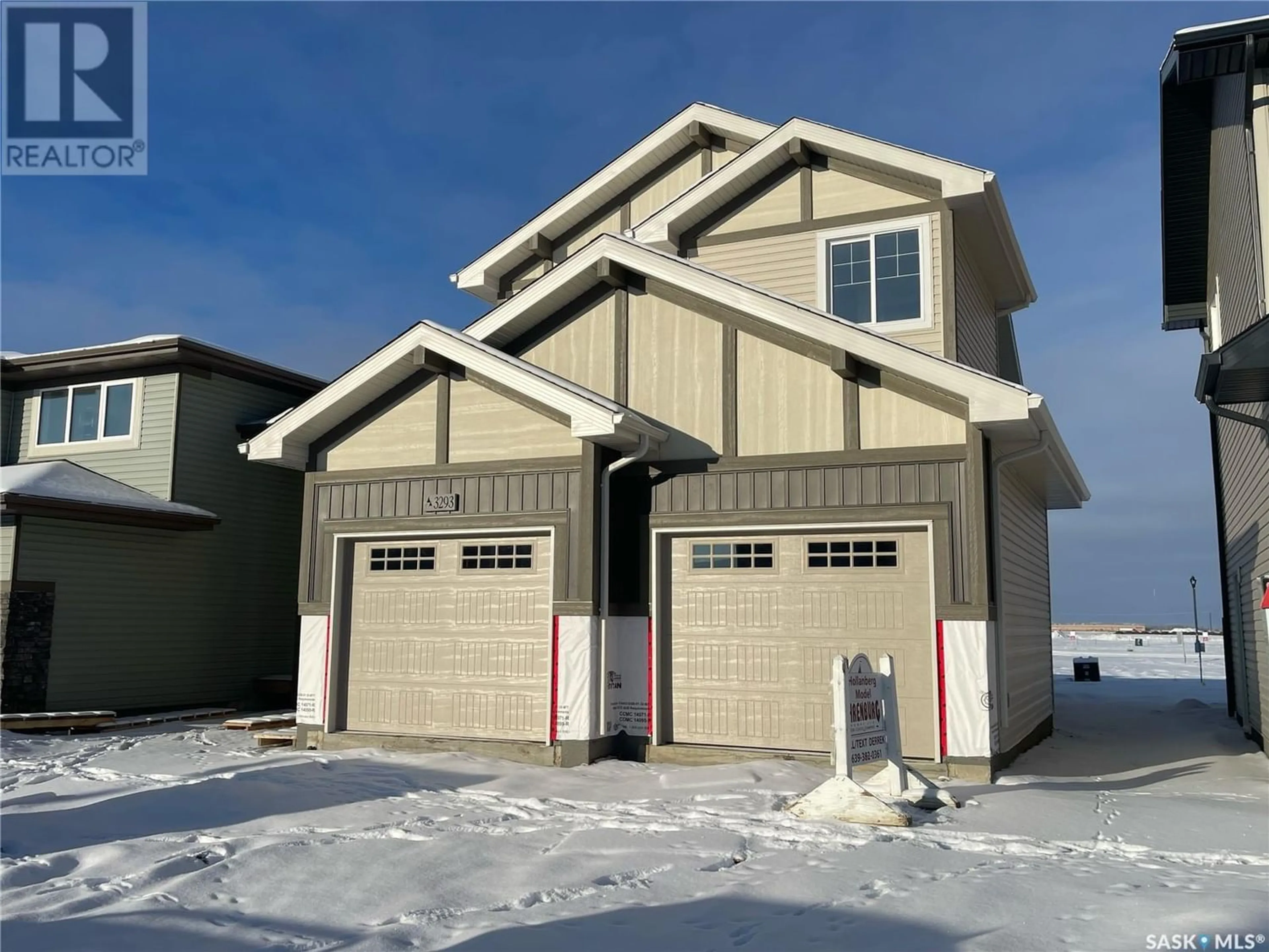 Frontside or backside of a home for 3293 Favel DRIVE, Regina Saskatchewan S4V4B2