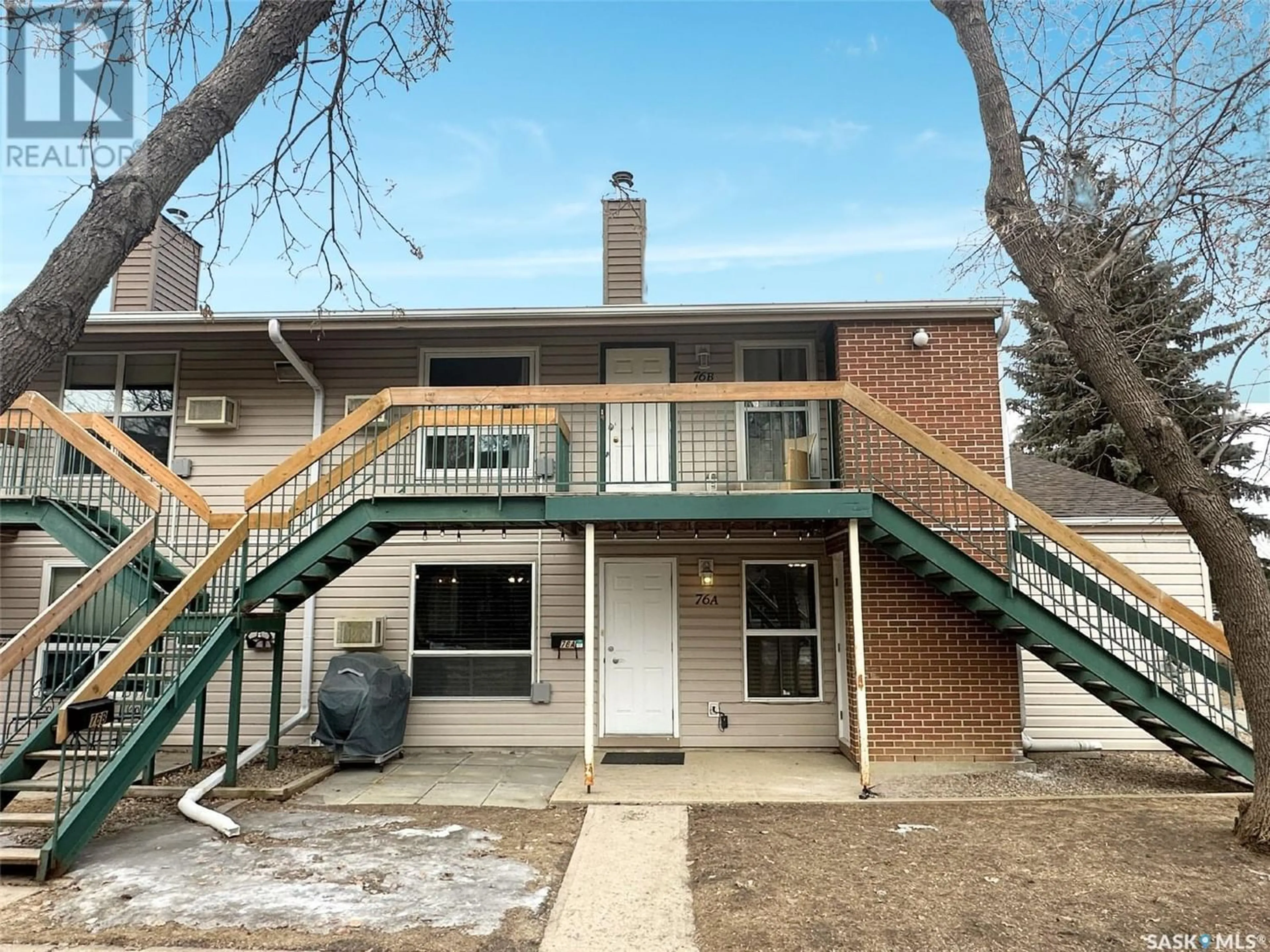 A pic from exterior of the house or condo for 76A Nollet AVENUE, Regina Saskatchewan S4T7P9