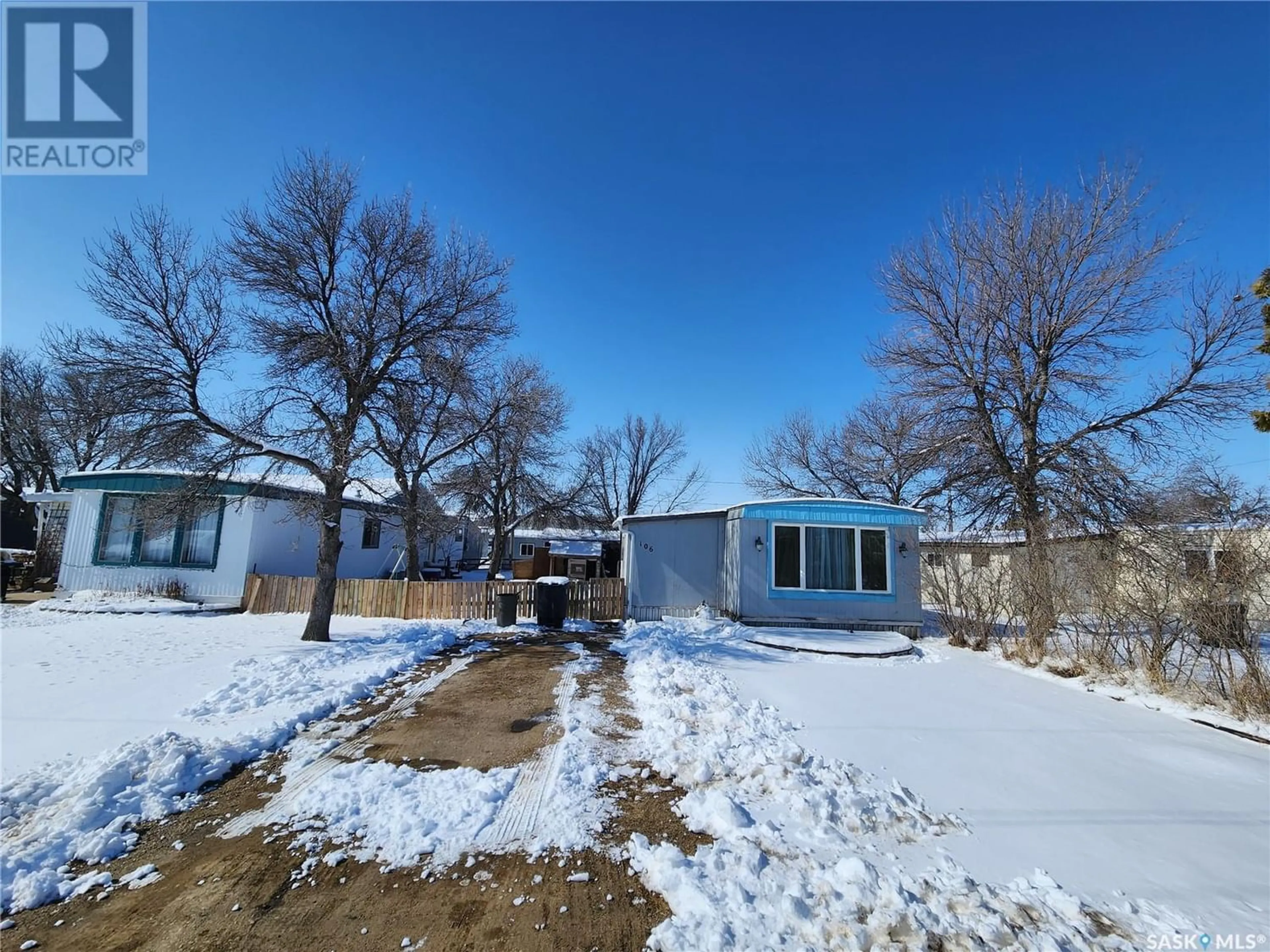 Frontside or backside of a home for 106 Larch STREET, Caronport Saskatchewan S0H0S0