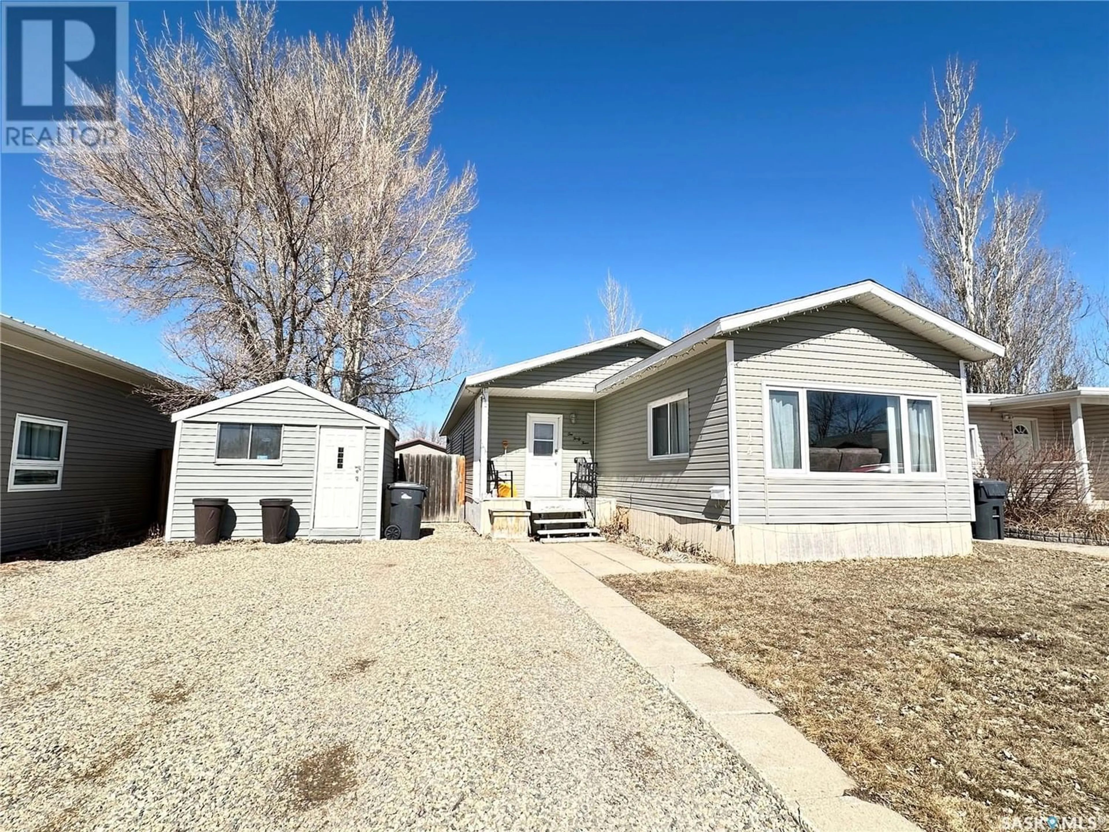 Frontside or backside of a home for 144 Laing CRESCENT, Weyburn Saskatchewan S4H2R9