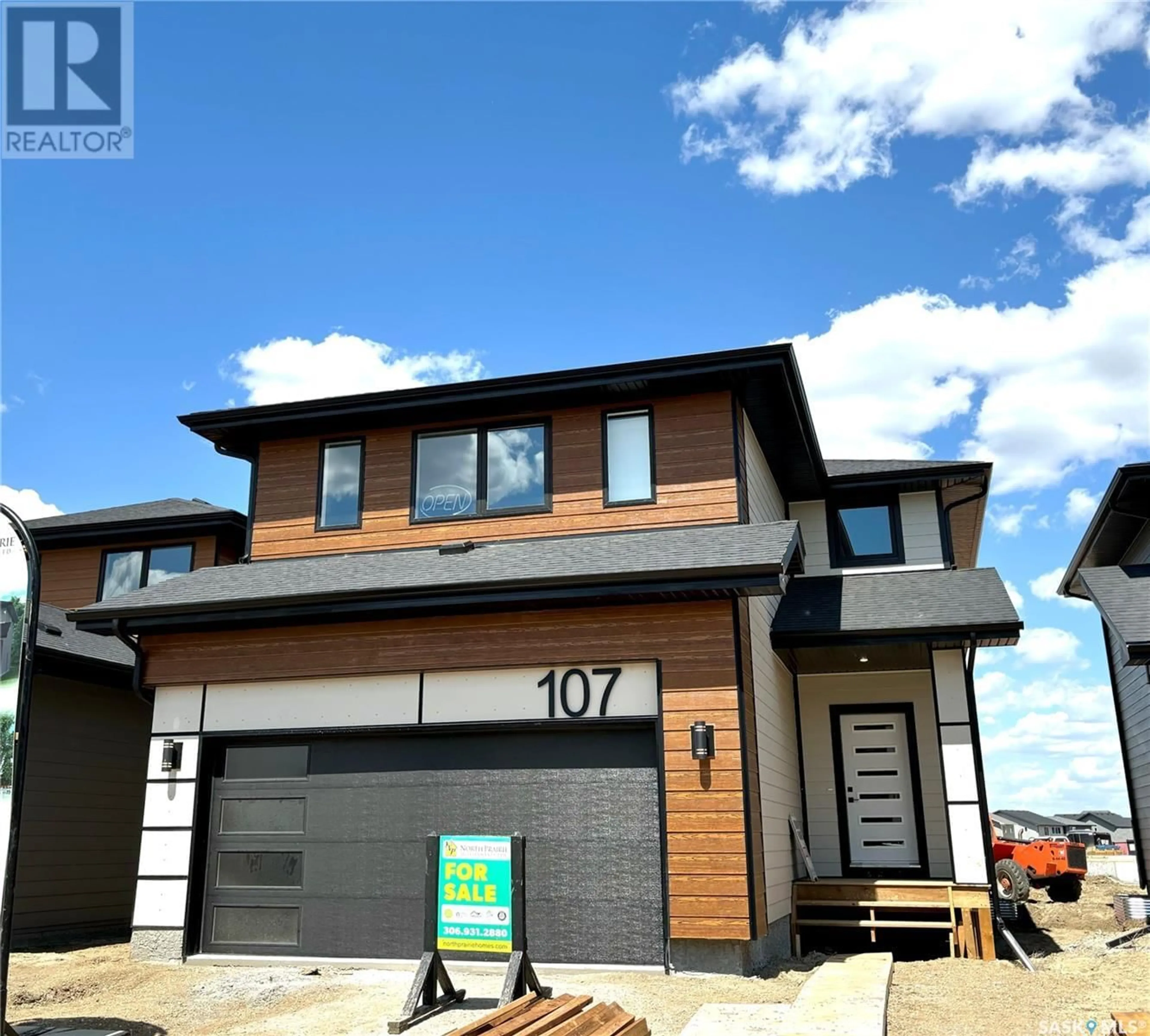 Home with brick exterior material for 107 LESKIW LANE, Saskatoon Saskatchewan S7V1R4