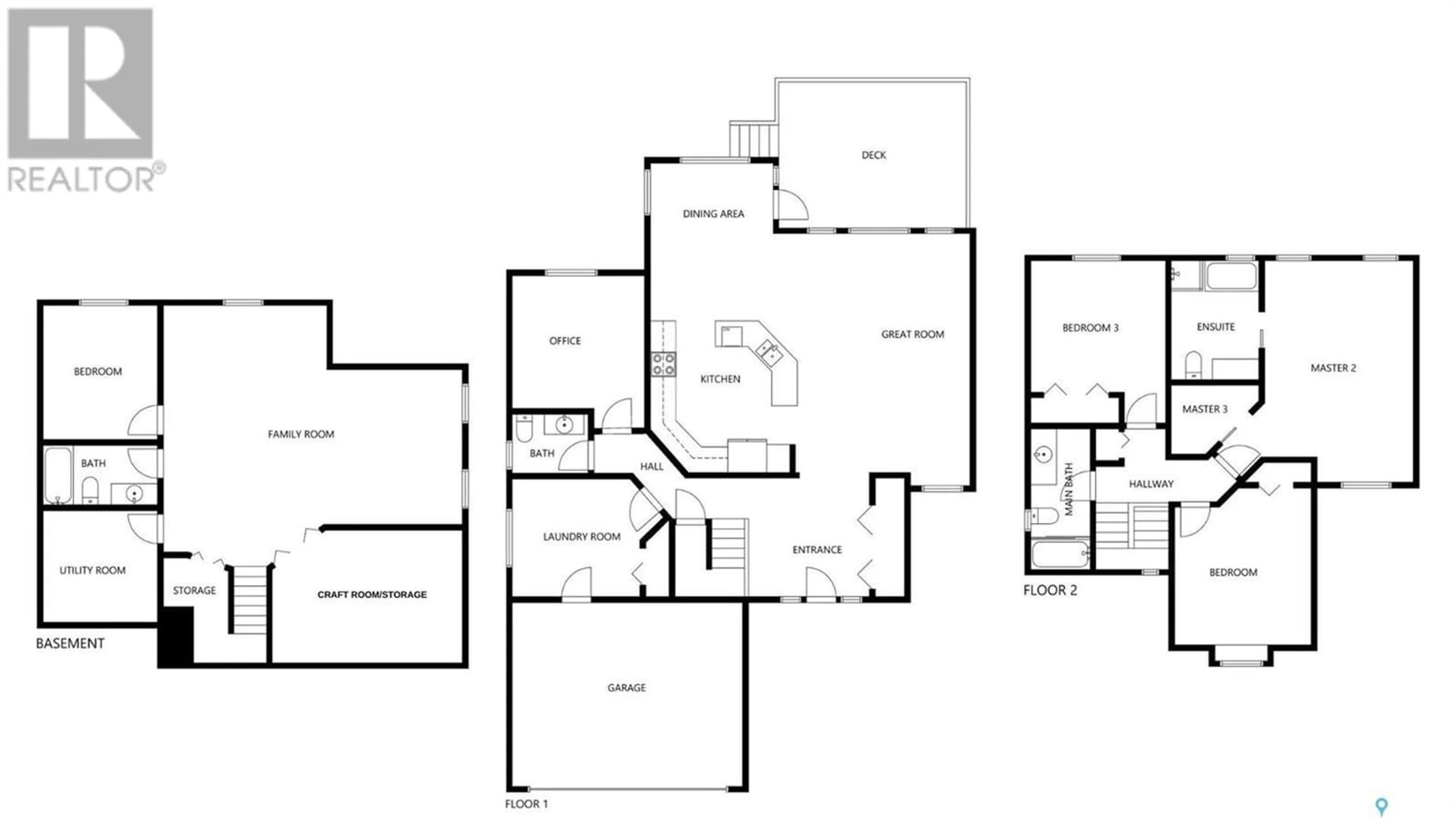 Floor plan for 10304 Bunce CRESCENT, North Battleford Saskatchewan S9A3Y5