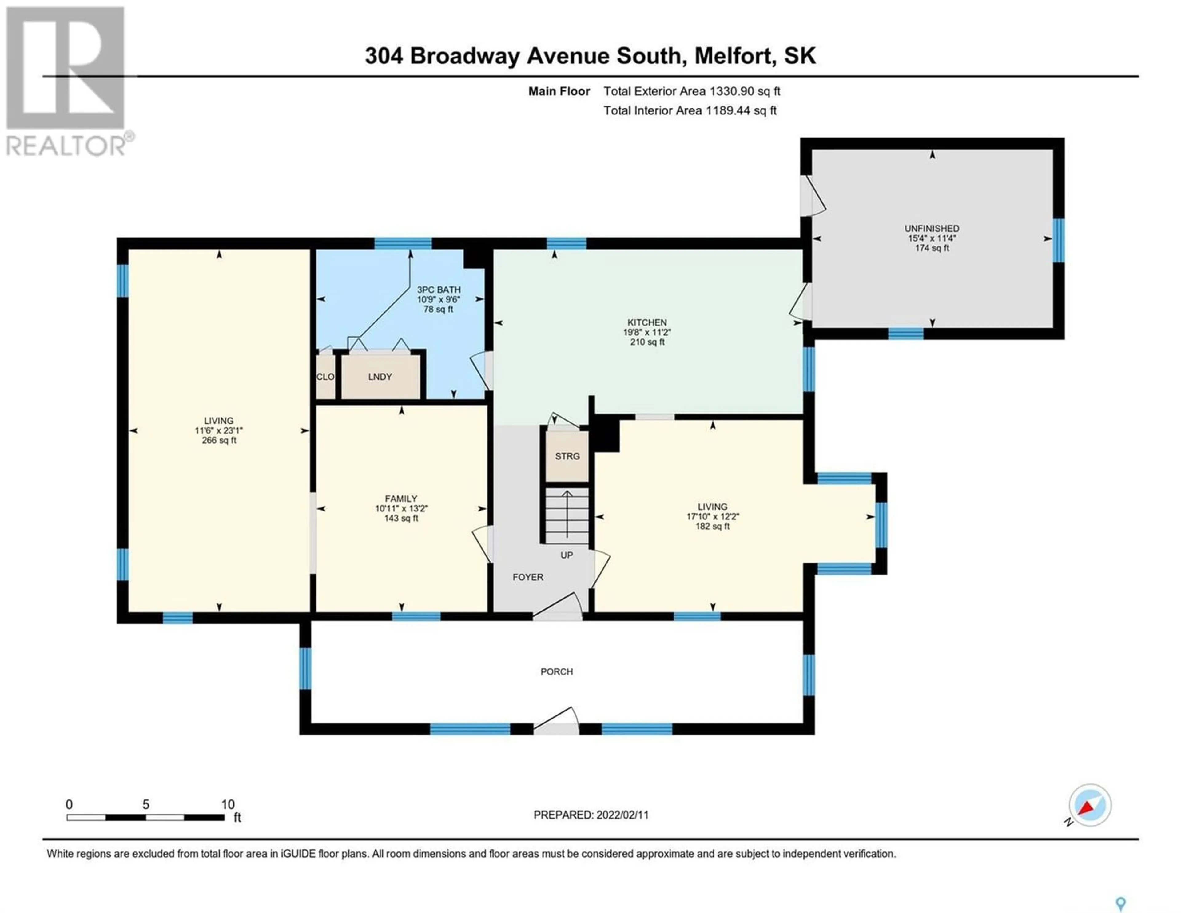 Floor plan for 304 Broadway AVENUE S, Melfort Saskatchewan S0E1A0